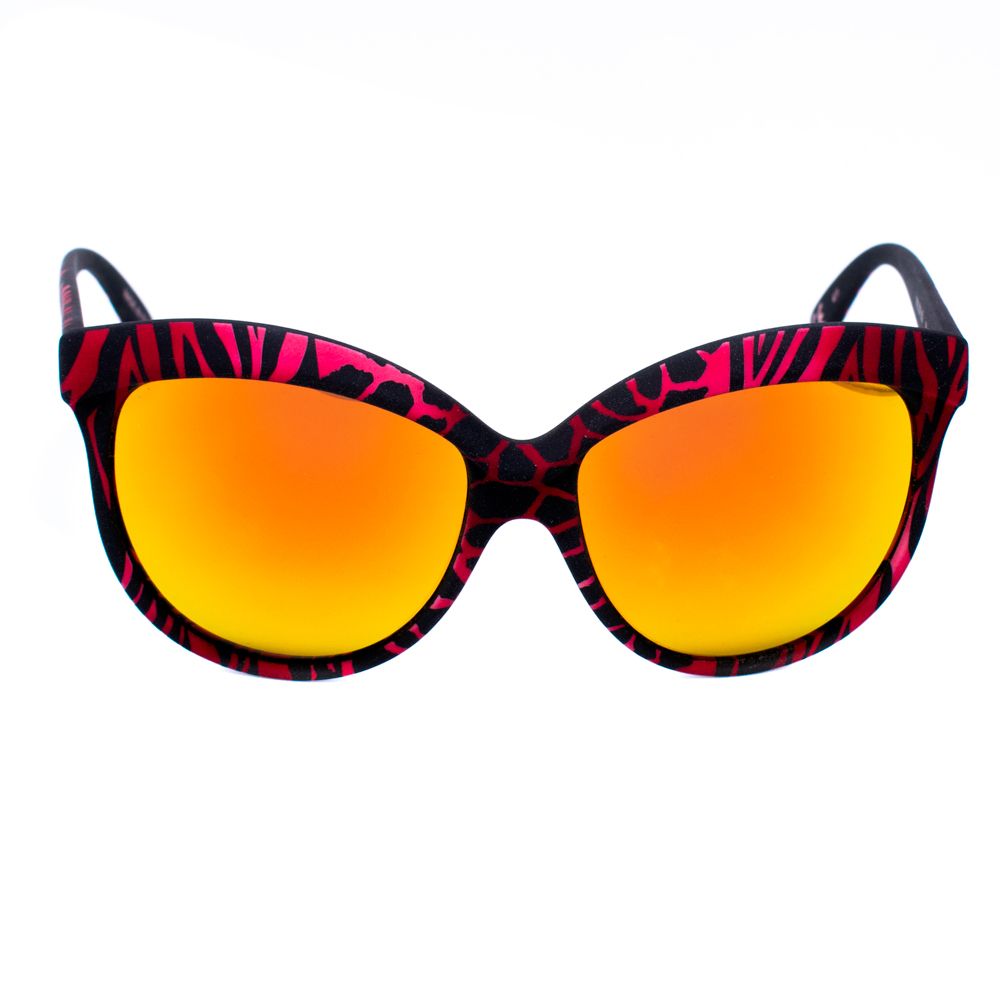 Italia Independent Red Acetate Sunglasses Glam Steals