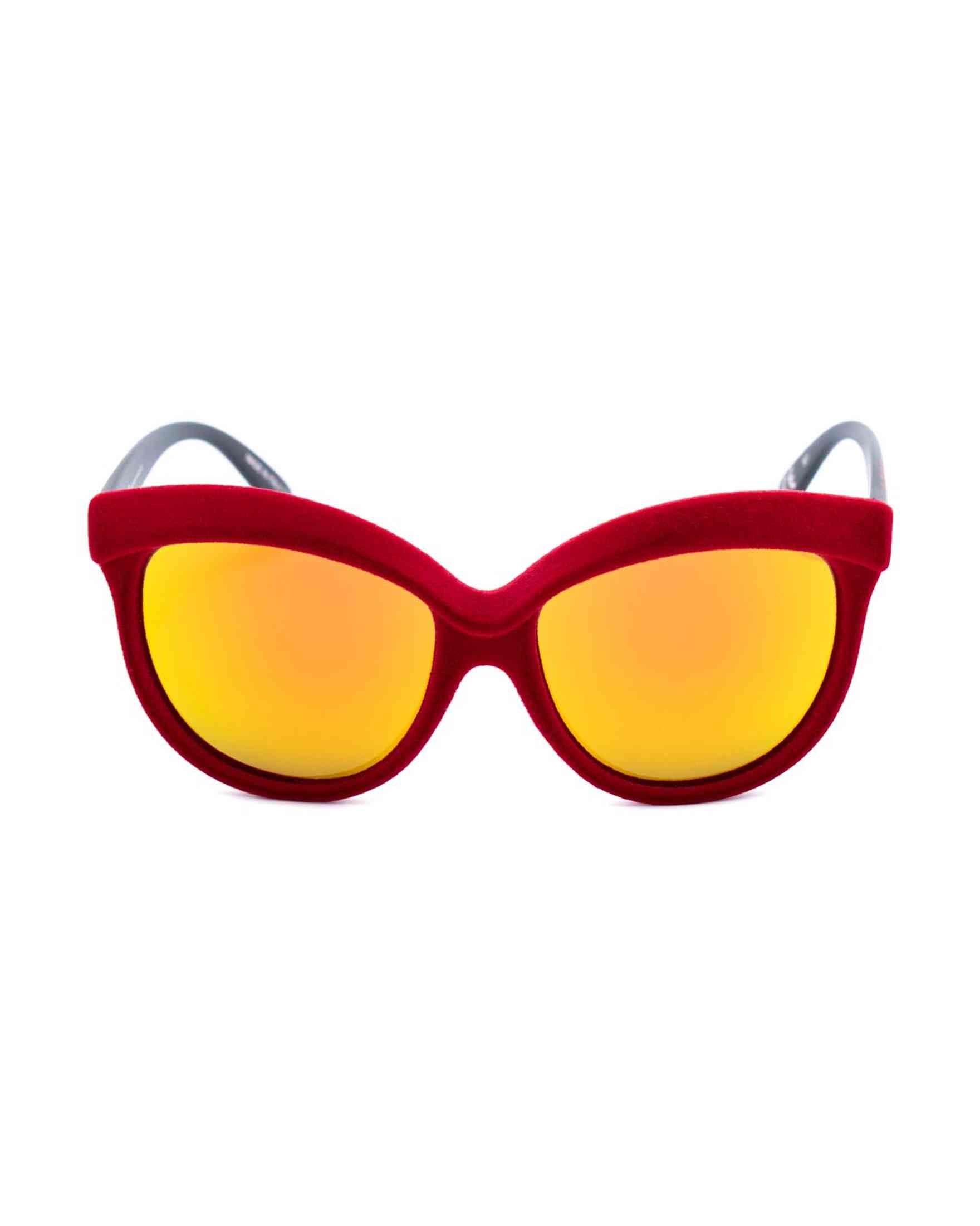 Italia Independent Red Acetate Sunglasses Glam Steals