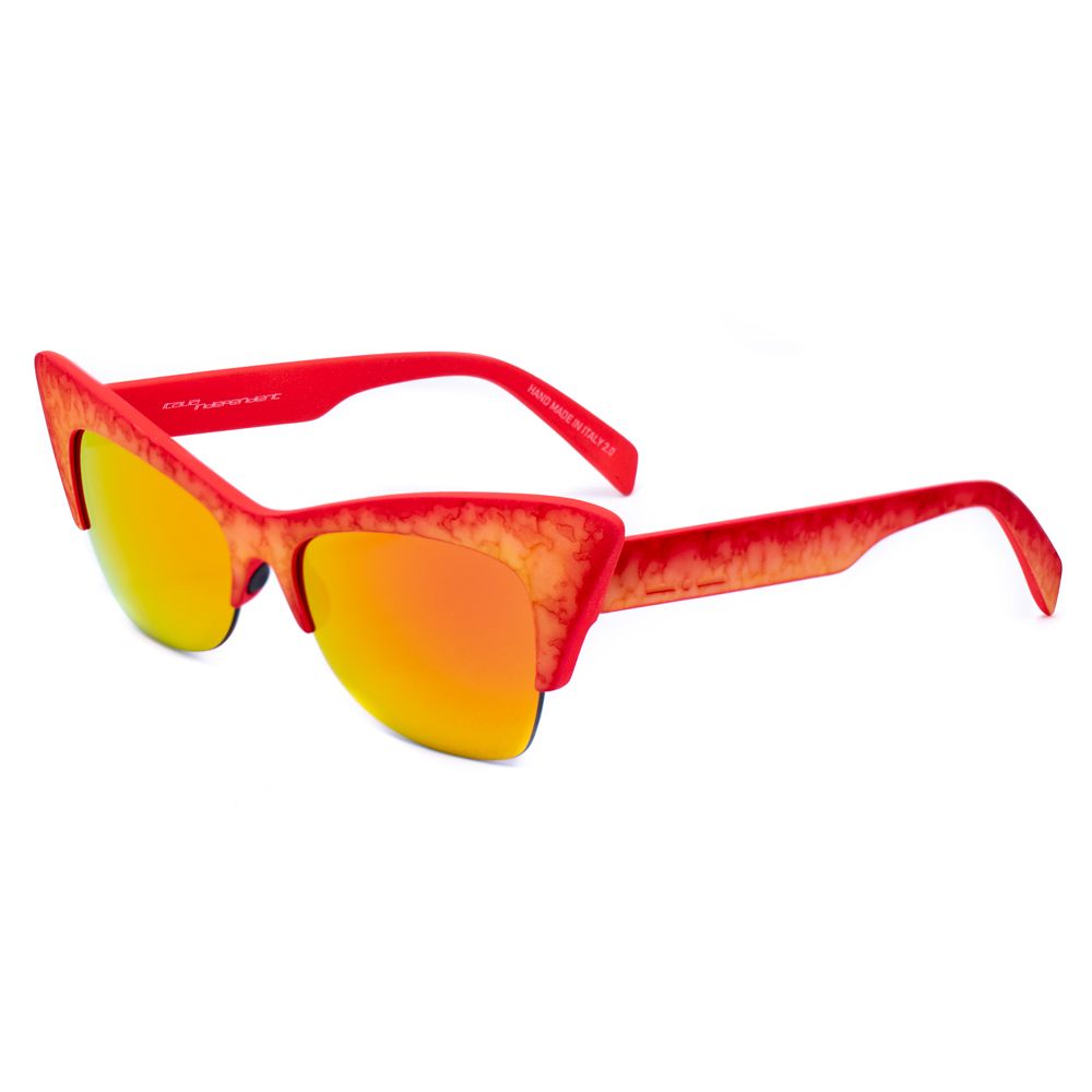 Italia Independent Red Acetate Sunglasses Glam Steals