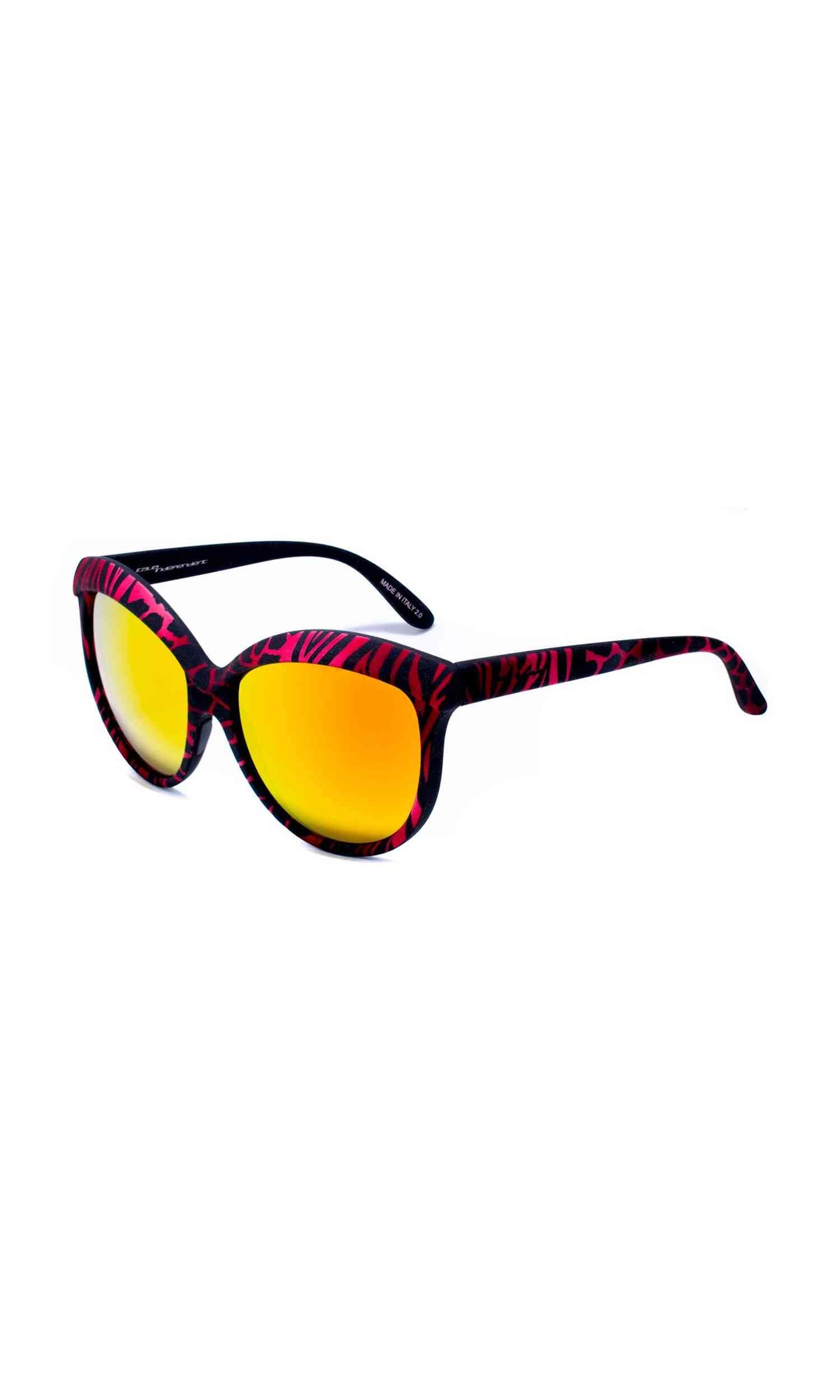 Italia Independent Red Acetate Sunglasses Glam Steals