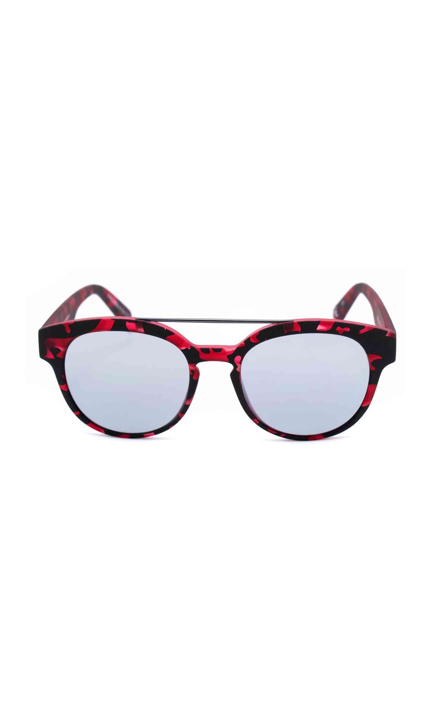 Italia Independent Red Acetate Sunglasses Glam Steals