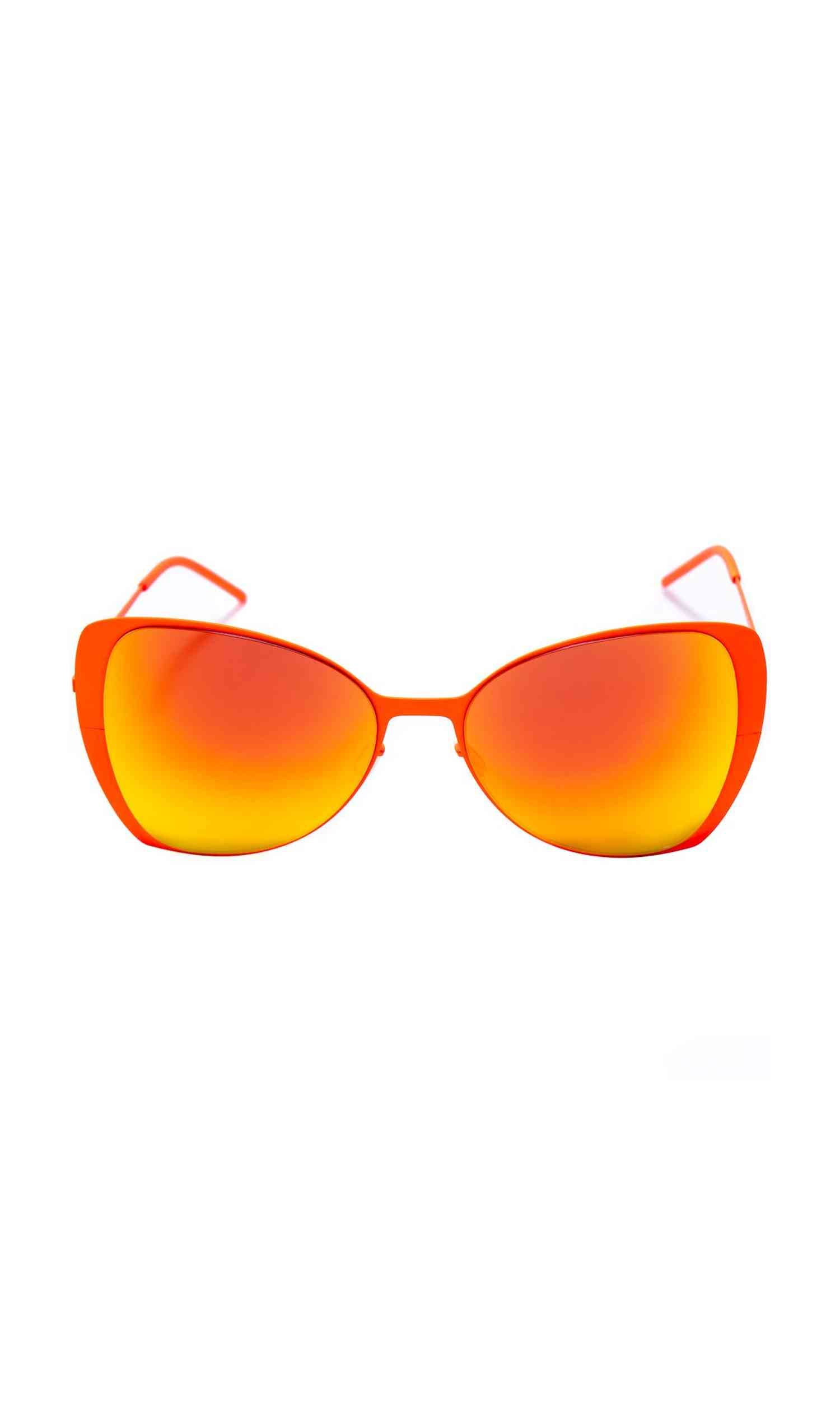 Italia Independent Red Metal Sunglasses Glam Steals