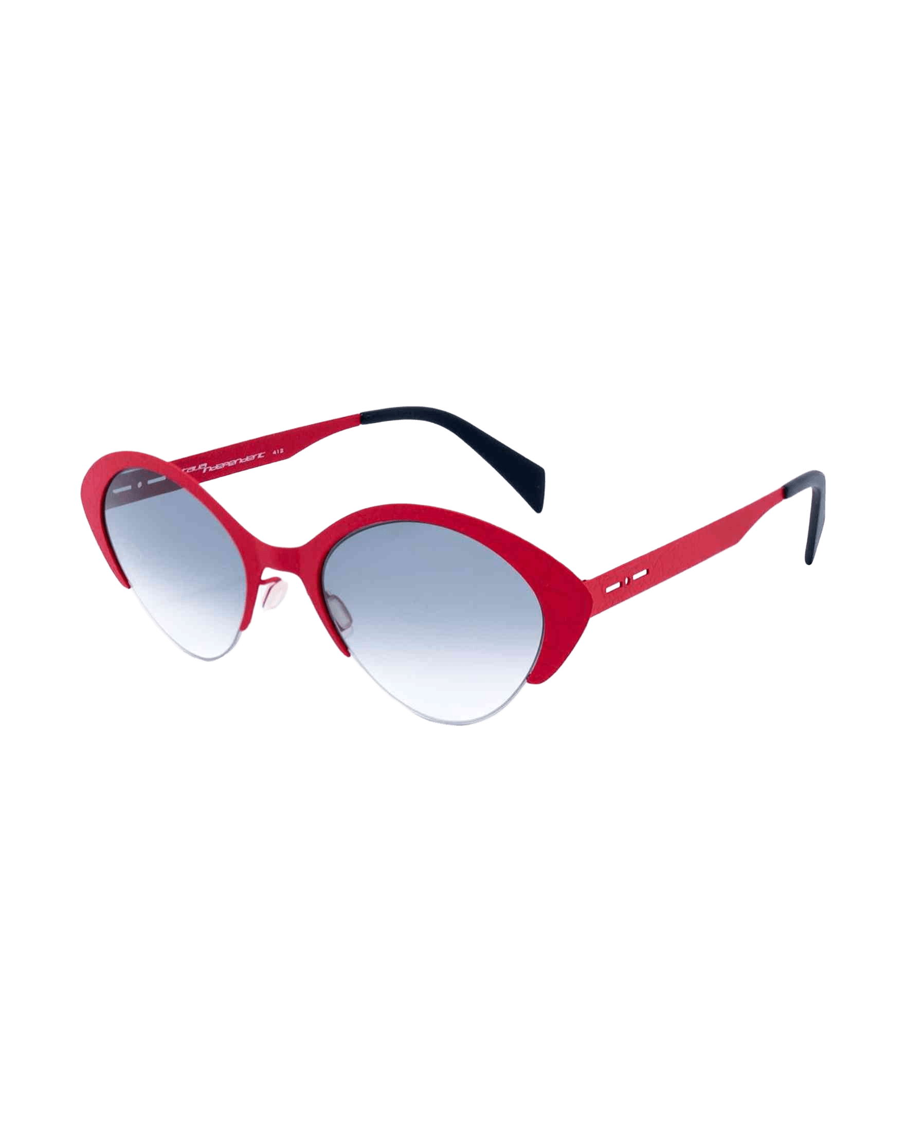 Italia Independent Red Metal Sunglasses Glam Steals