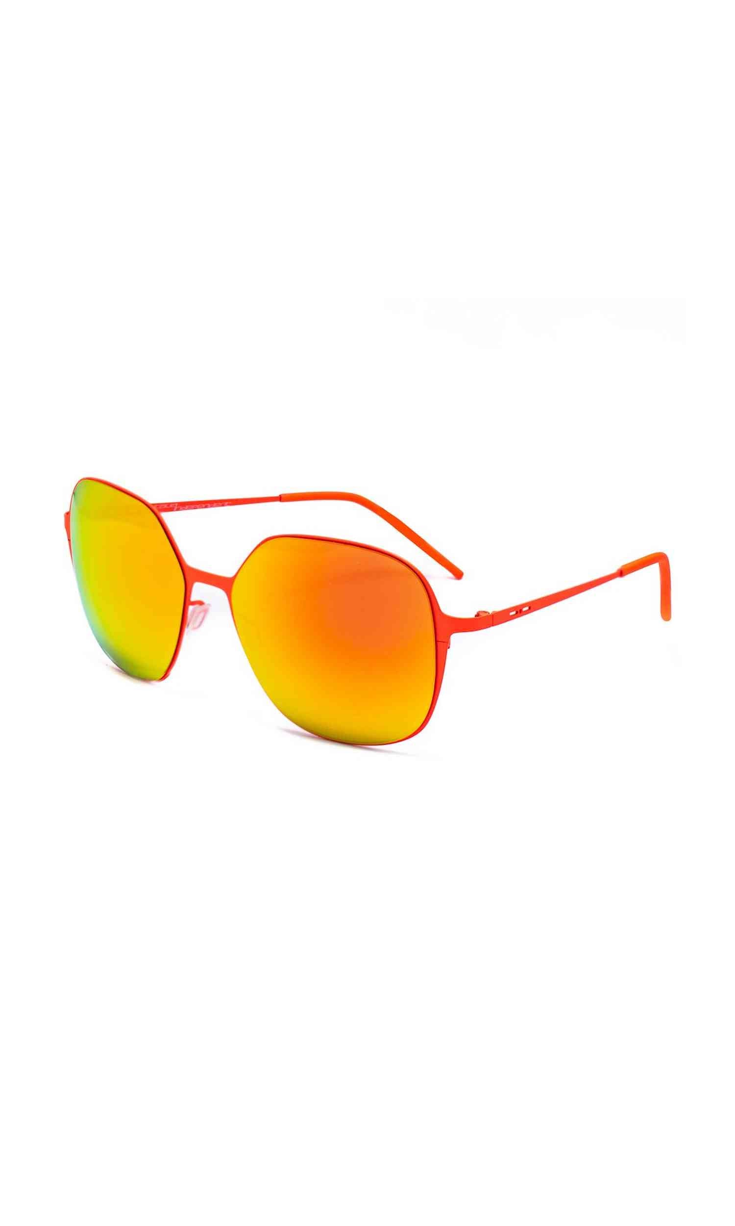 Italia Independent Red Metal Sunglasses Glam Steals