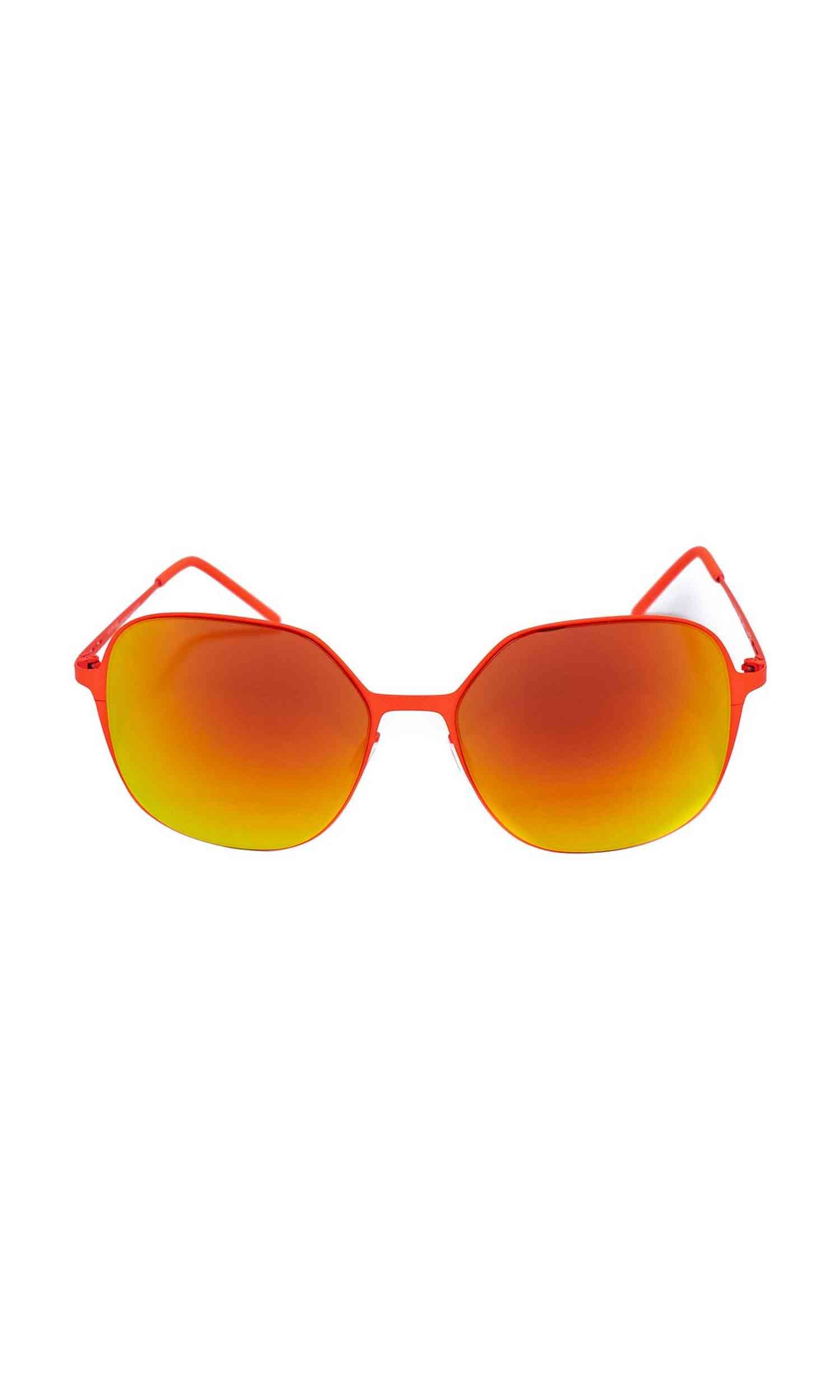 Italia Independent Red Metal Sunglasses Glam Steals