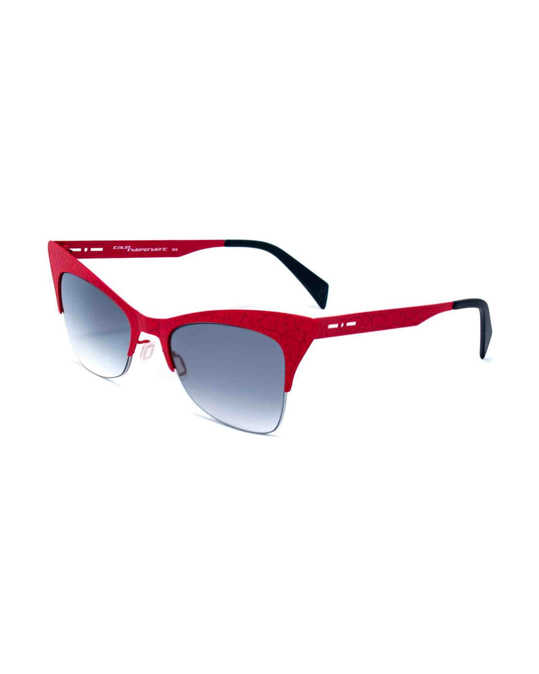 Italia Independent Red Metal Sunglasses Glam Steals