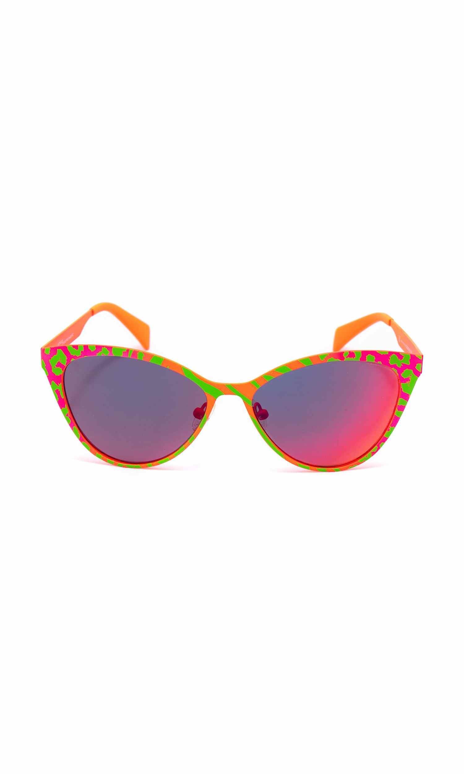 Italia Independent Red Metal Sunglasses Glam Steals