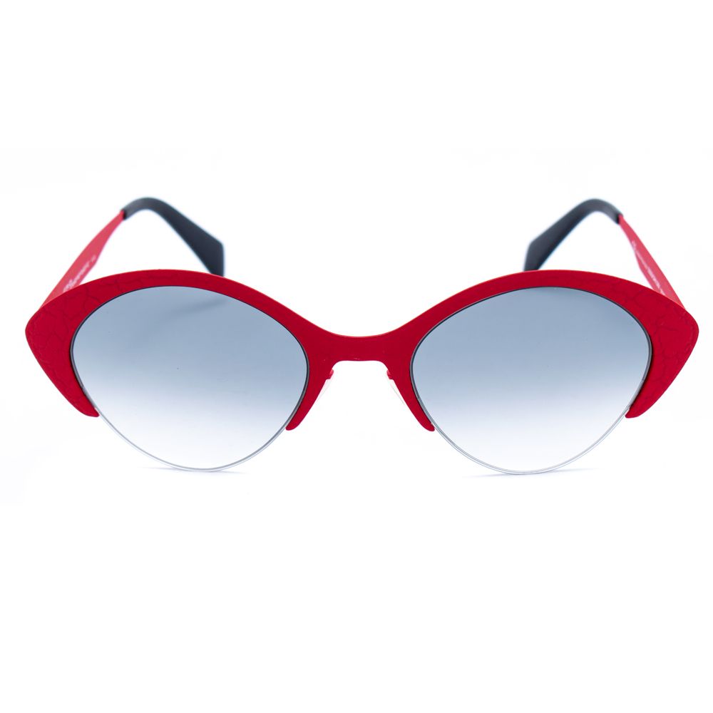 Italia Independent Red Metal Sunglasses Glam Steals