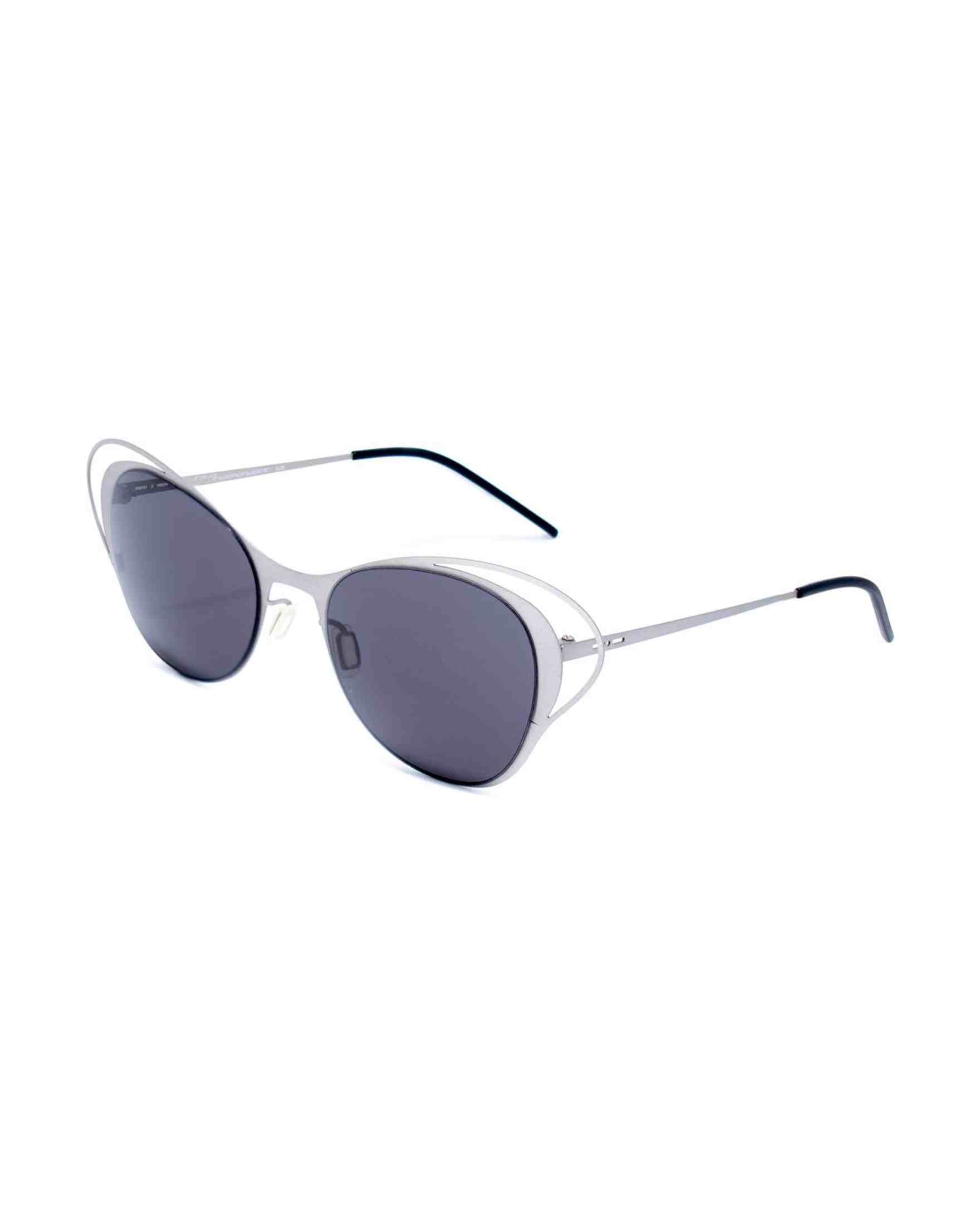 Italia Independent Silver Metal Sunglasses Glam Steals