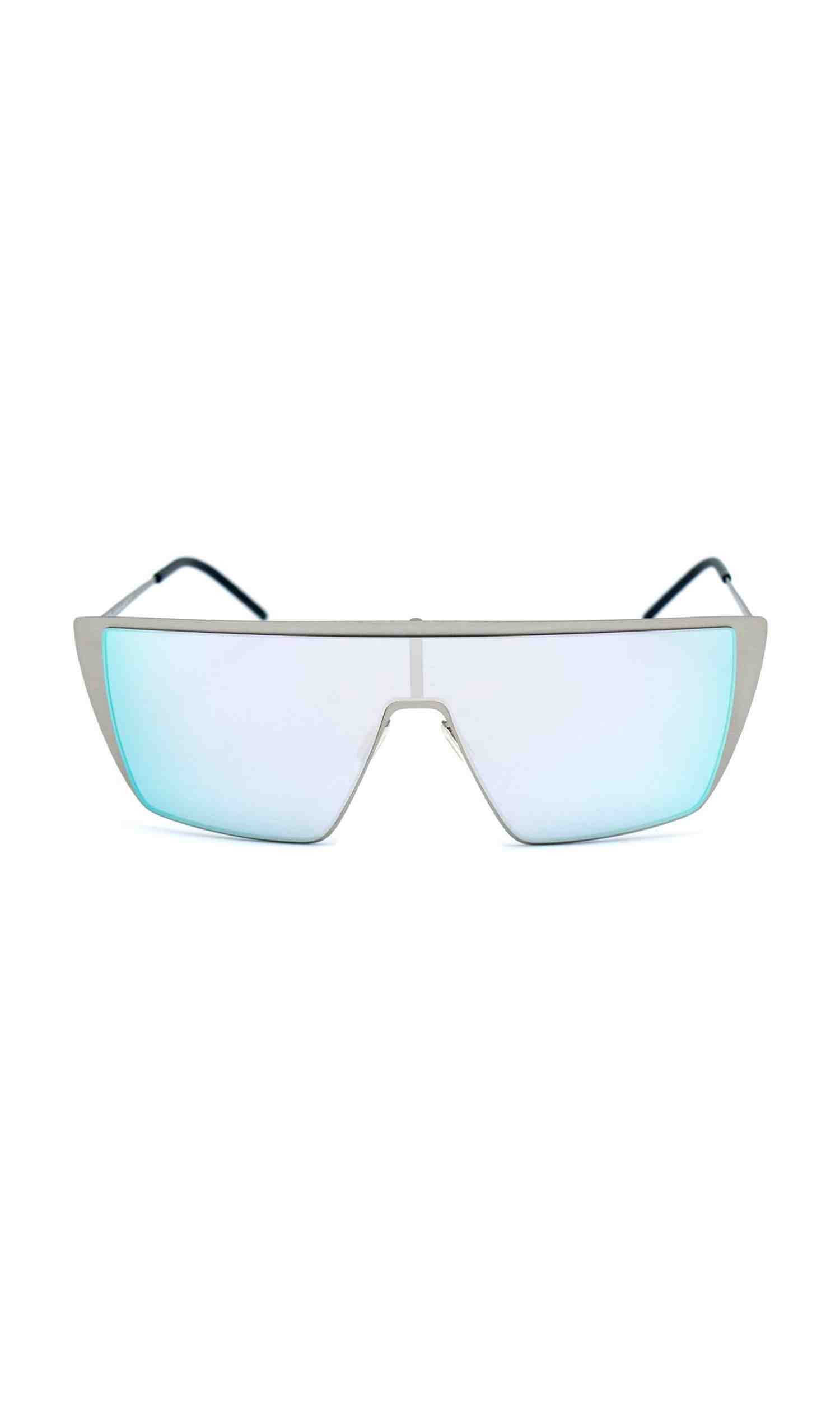 Italia Independent Silver Metal Sunglasses Glam Steals