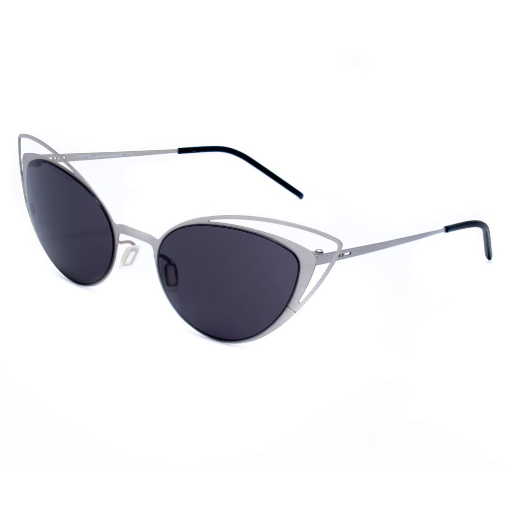 Italia Independent Silver Metal Sunglasses Glam Steals