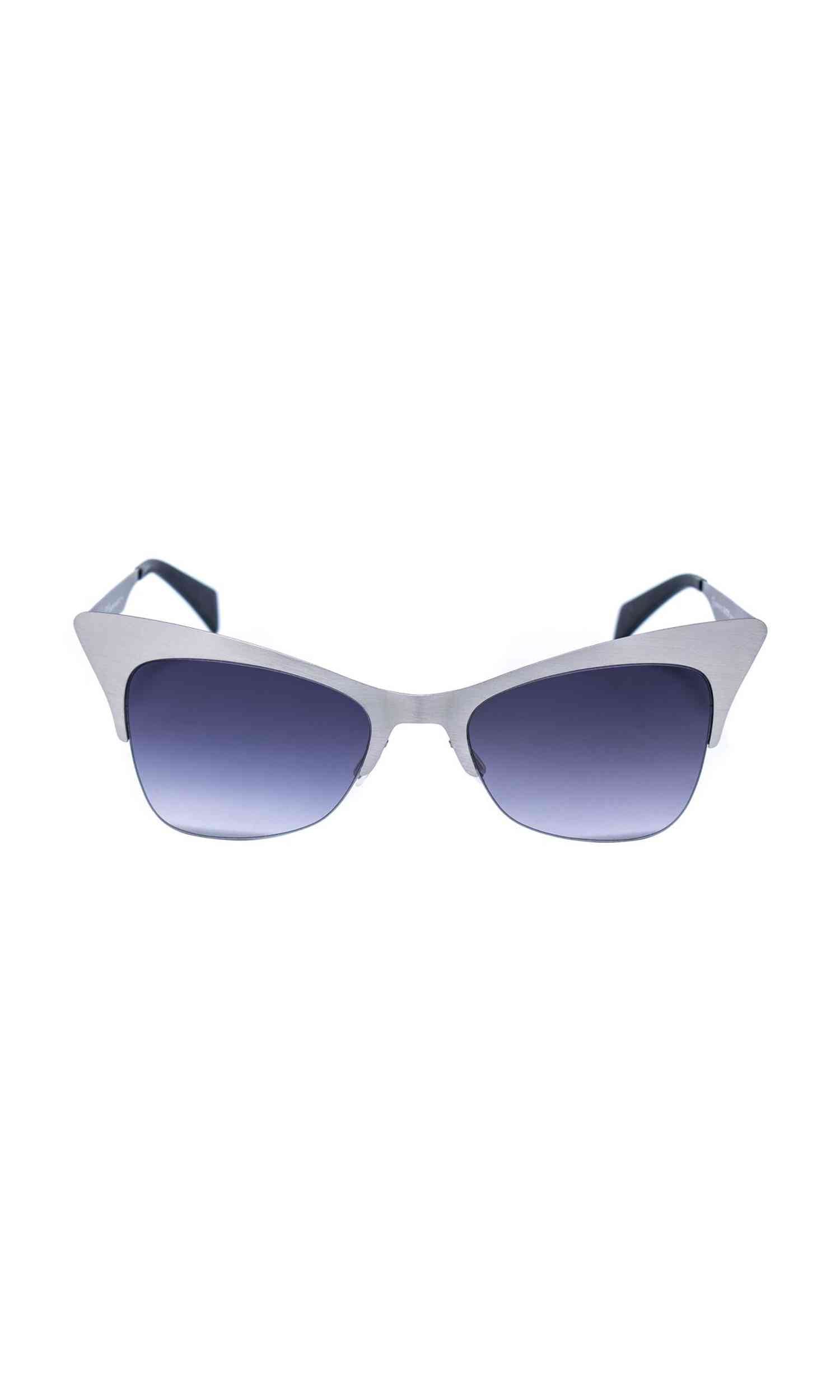 Italia Independent Silver Metal Sunglasses Glam Steals
