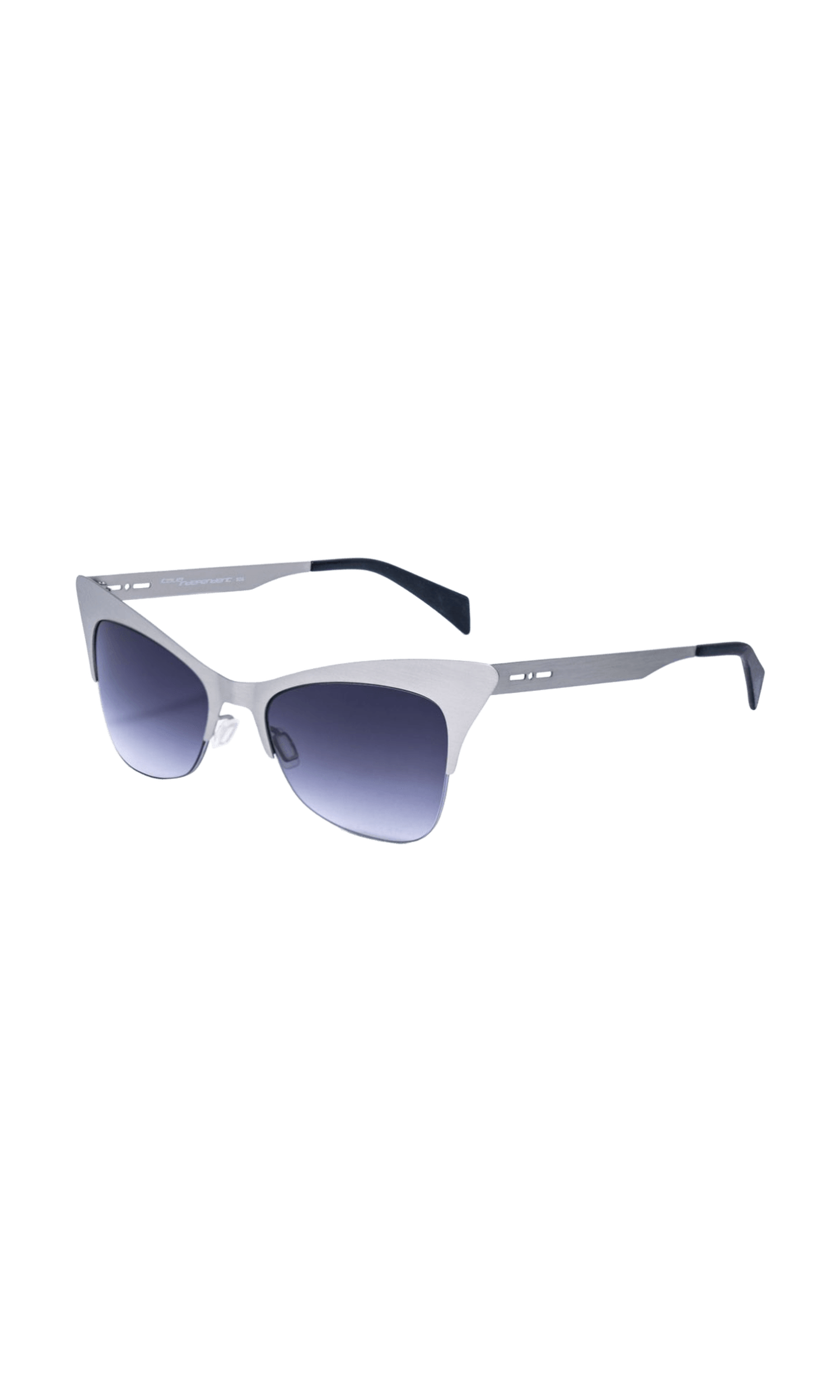 Italia Independent Silver Metal Sunglasses Glam Steals