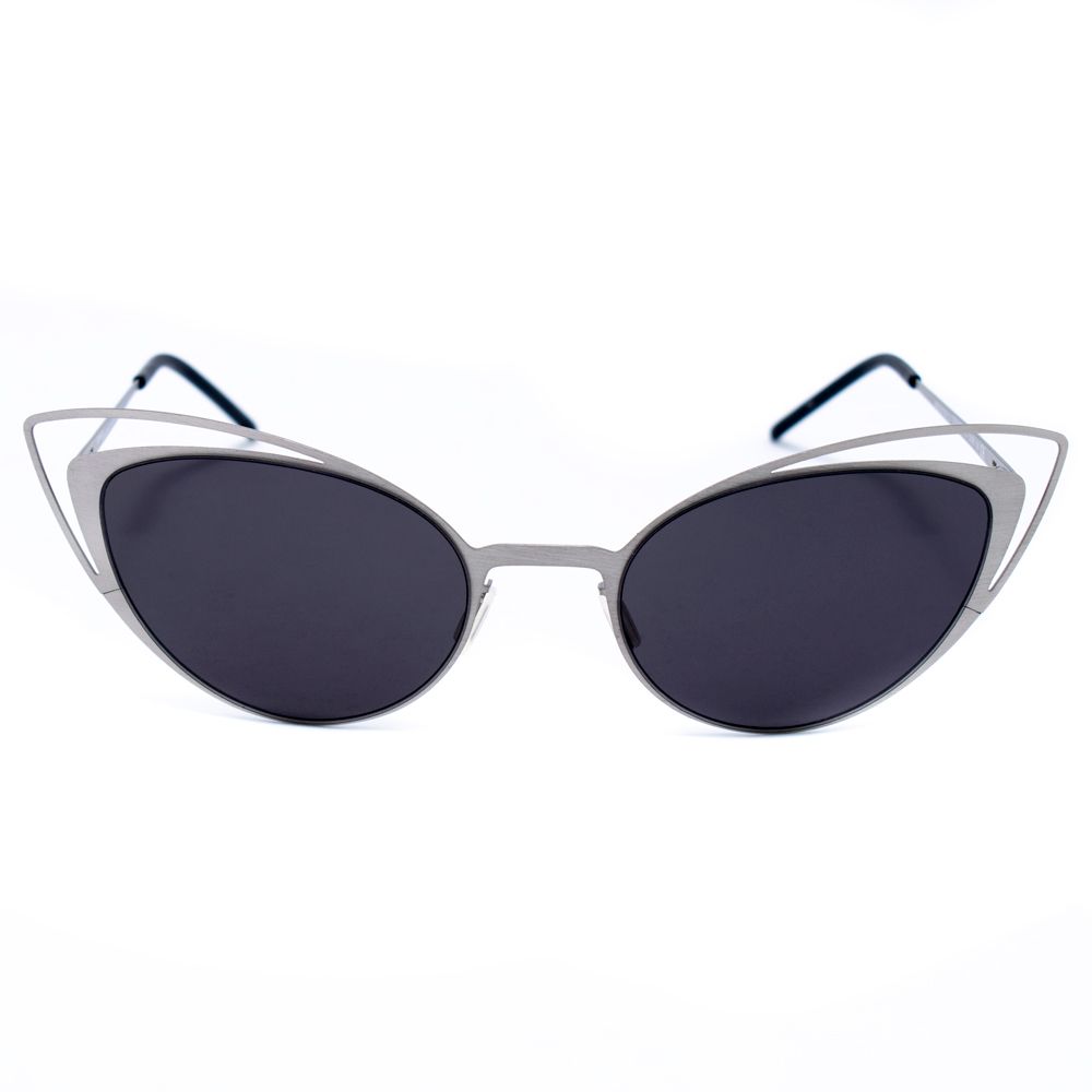 Italia Independent Silver Metal Sunglasses Glam Steals