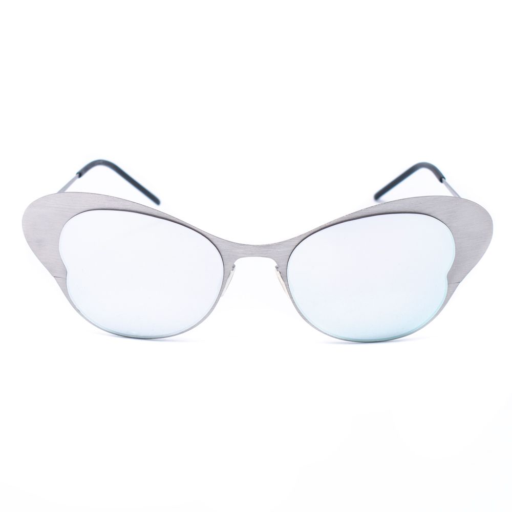 Italia Independent Silver Metal Sunglasses Glam Steals