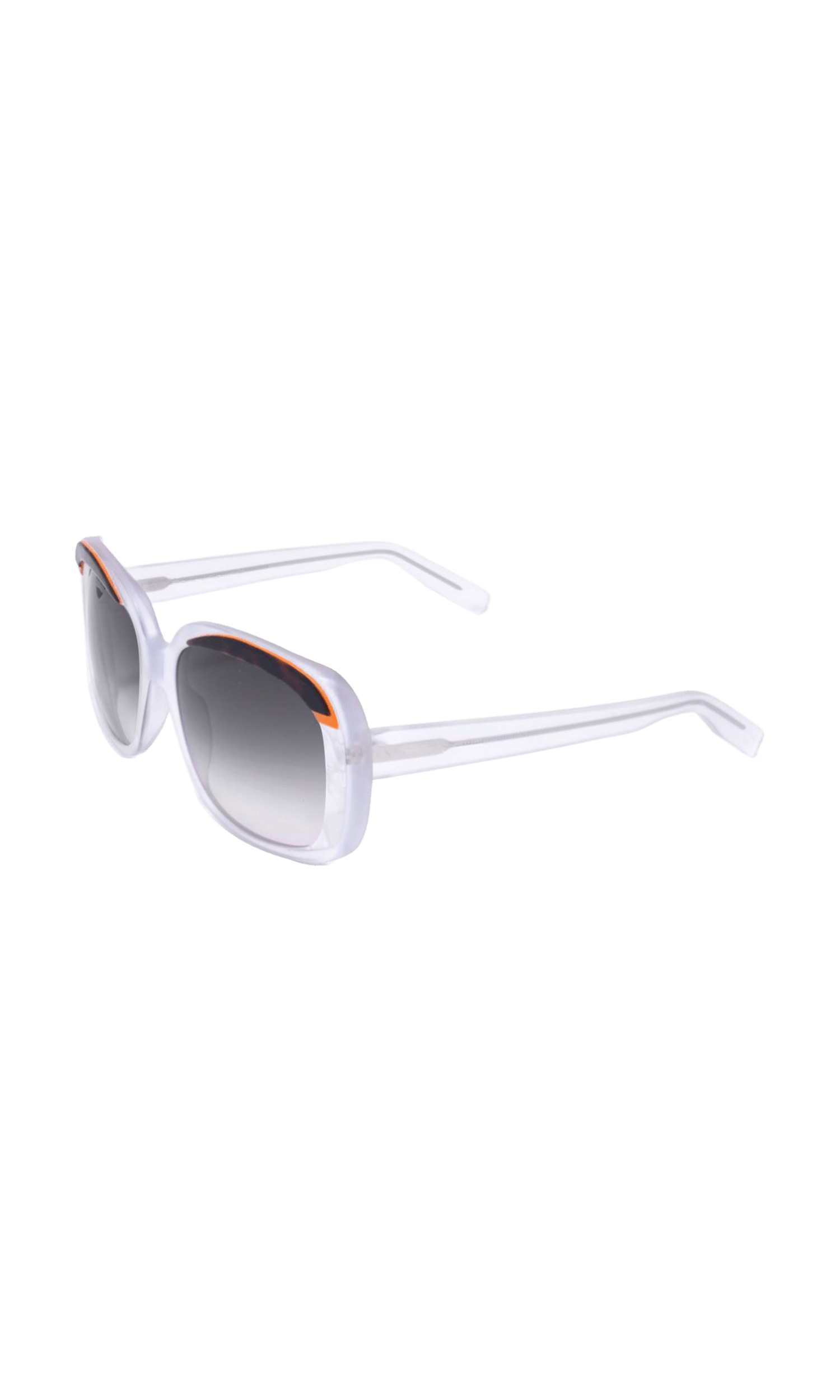 Italia Independent White Acetate Sunglasses Glam Steals
