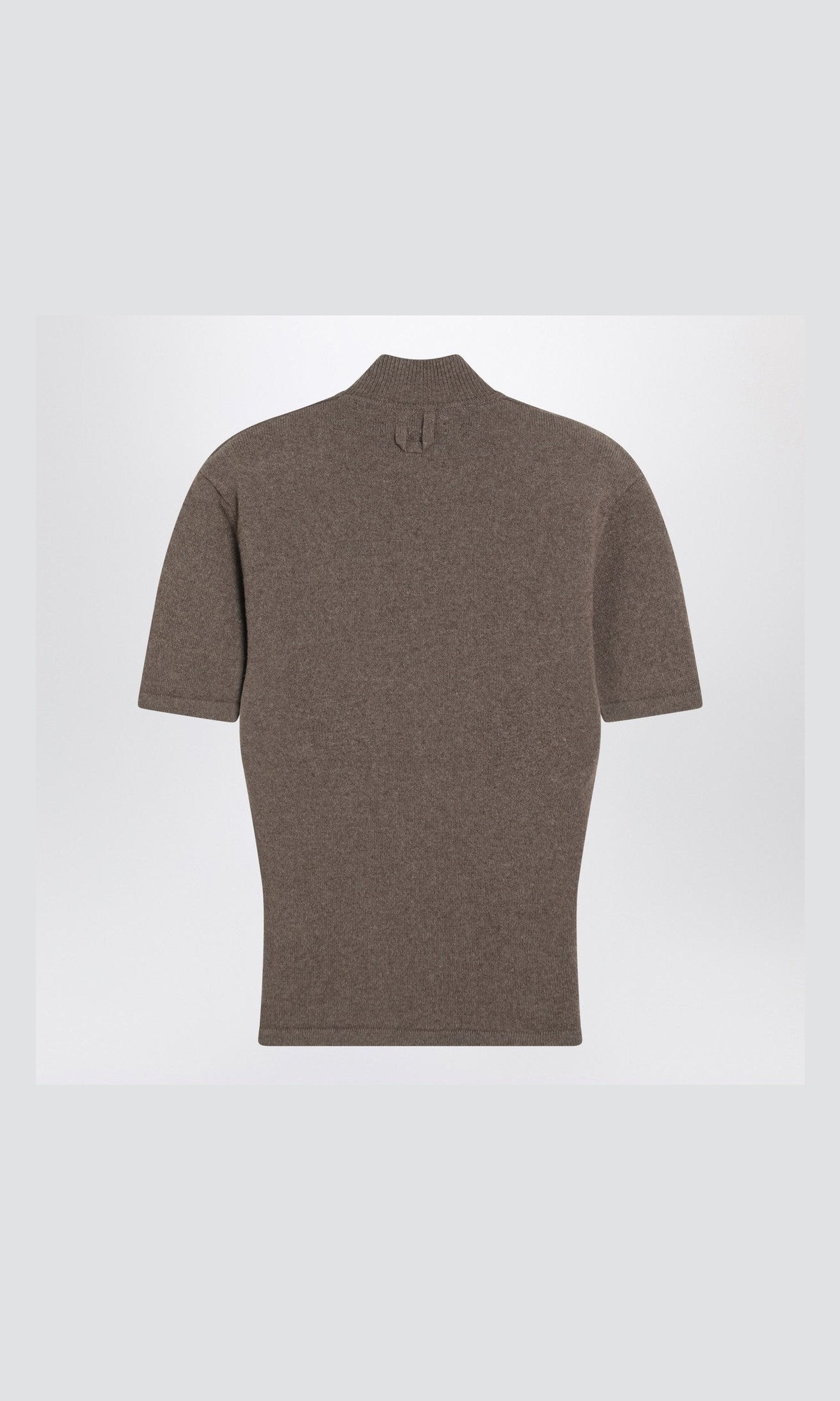 JACQUEMUS Brown wool and cashmere top Glam Steals