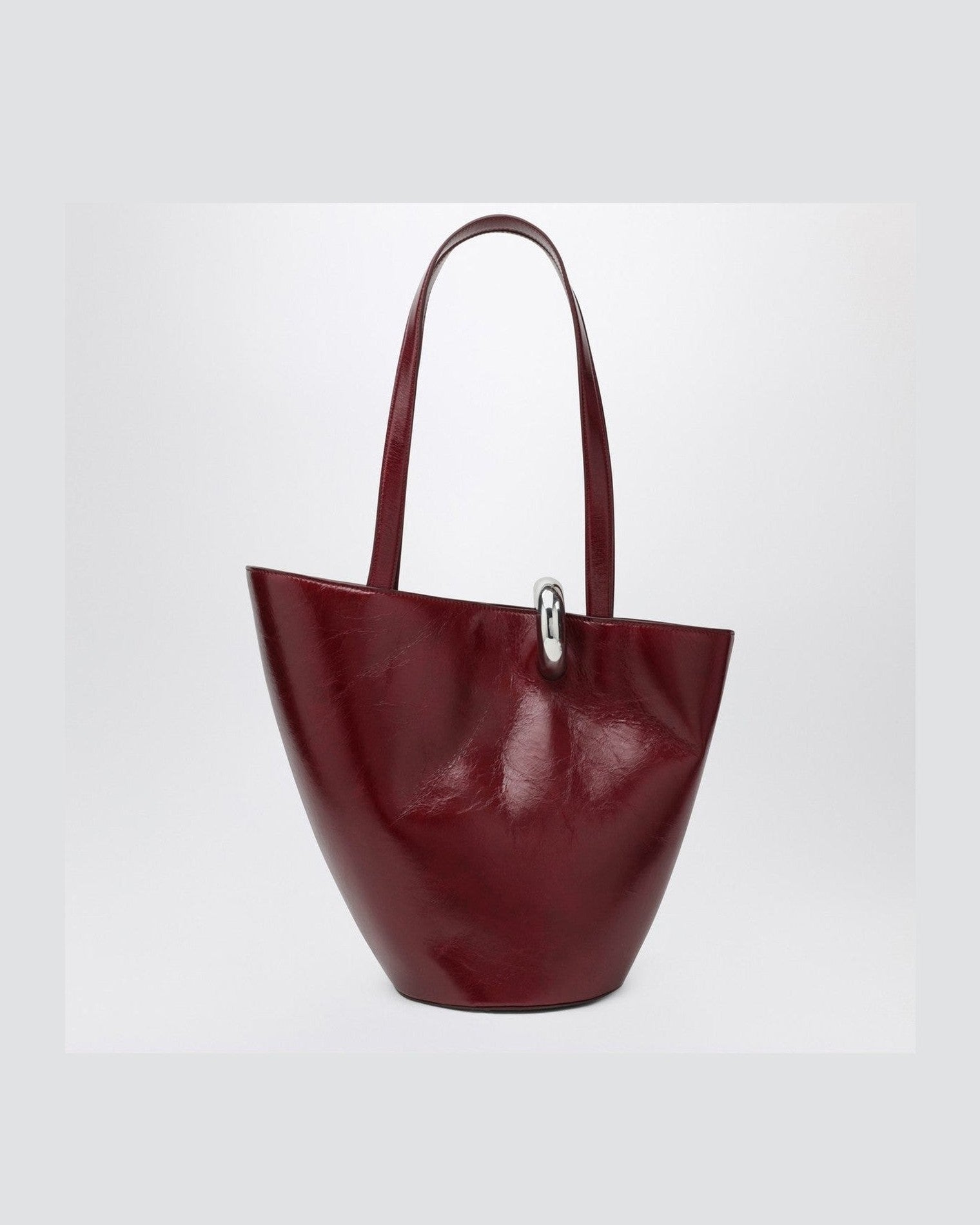 JACQUEMUS Burgundy The Bambola Medium bag Glam Steals
