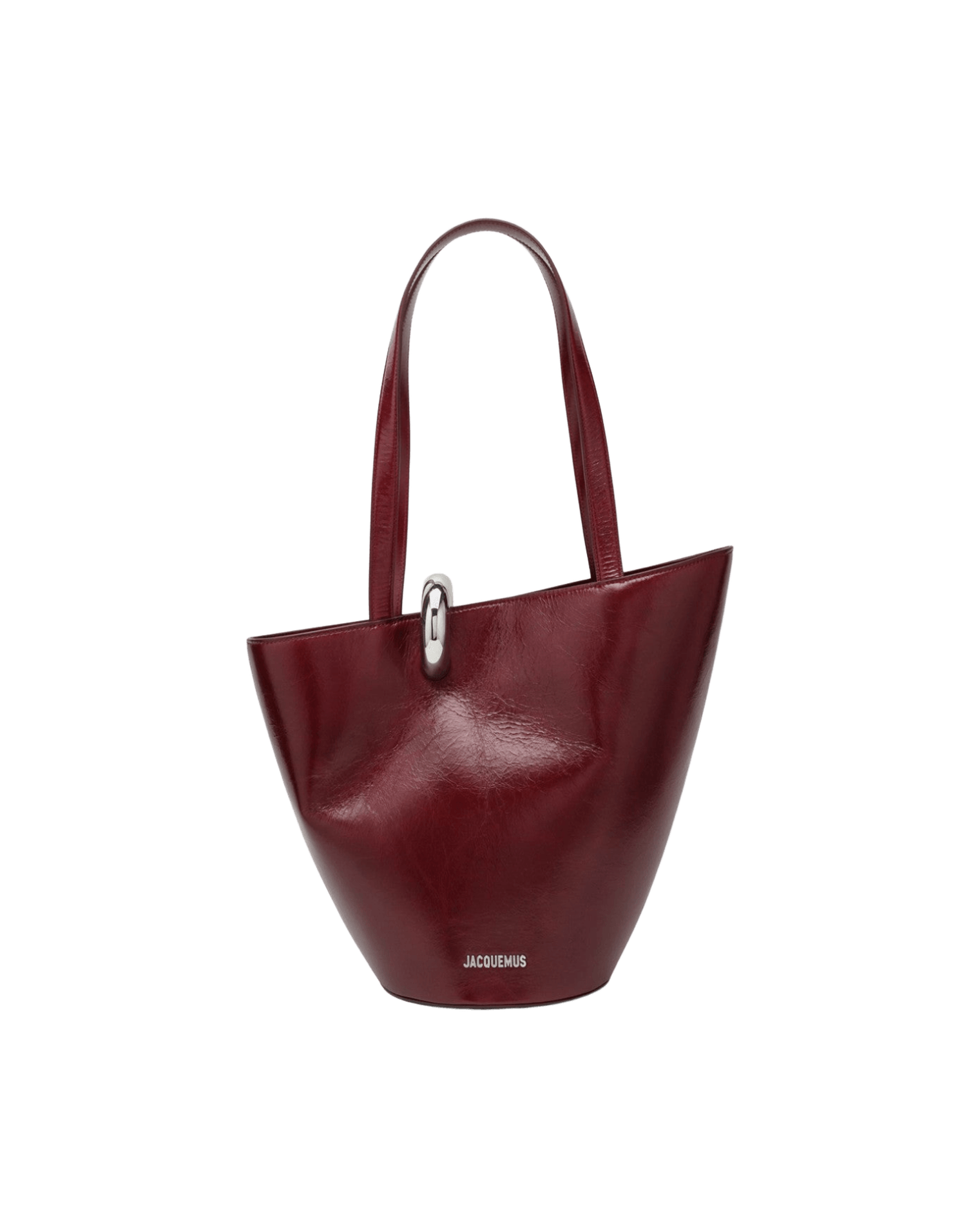 JACQUEMUS Burgundy The Bambola Medium bag Glam Steals