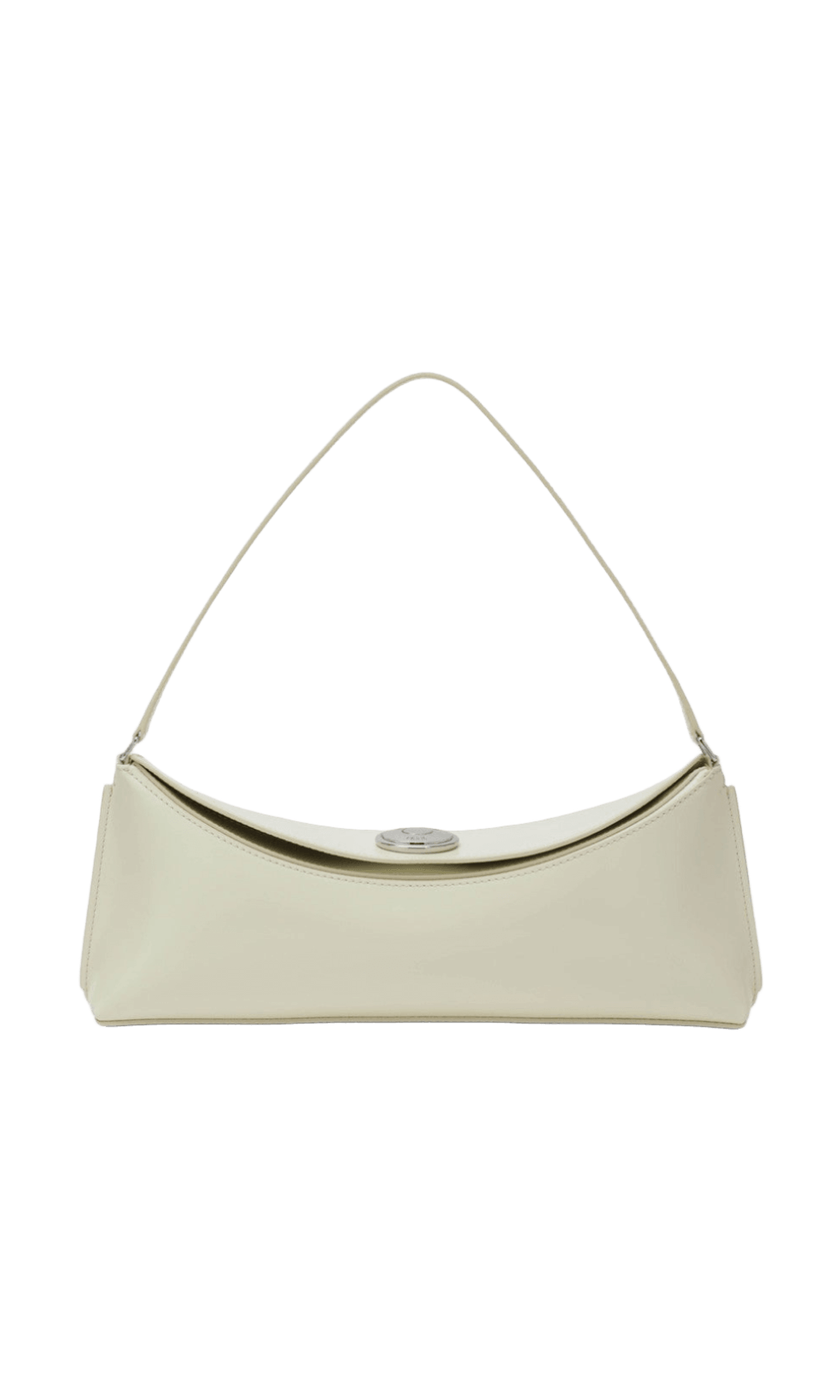 JACQUEMUS Light yellow oval pouch Glam Steals