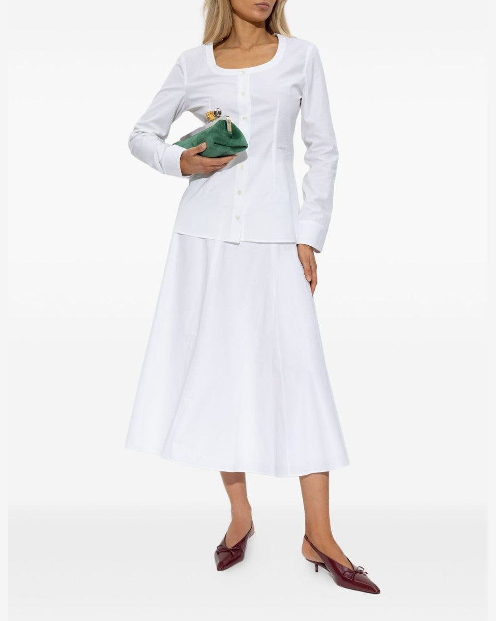JACQUEMUS Skirts White Glam Steals