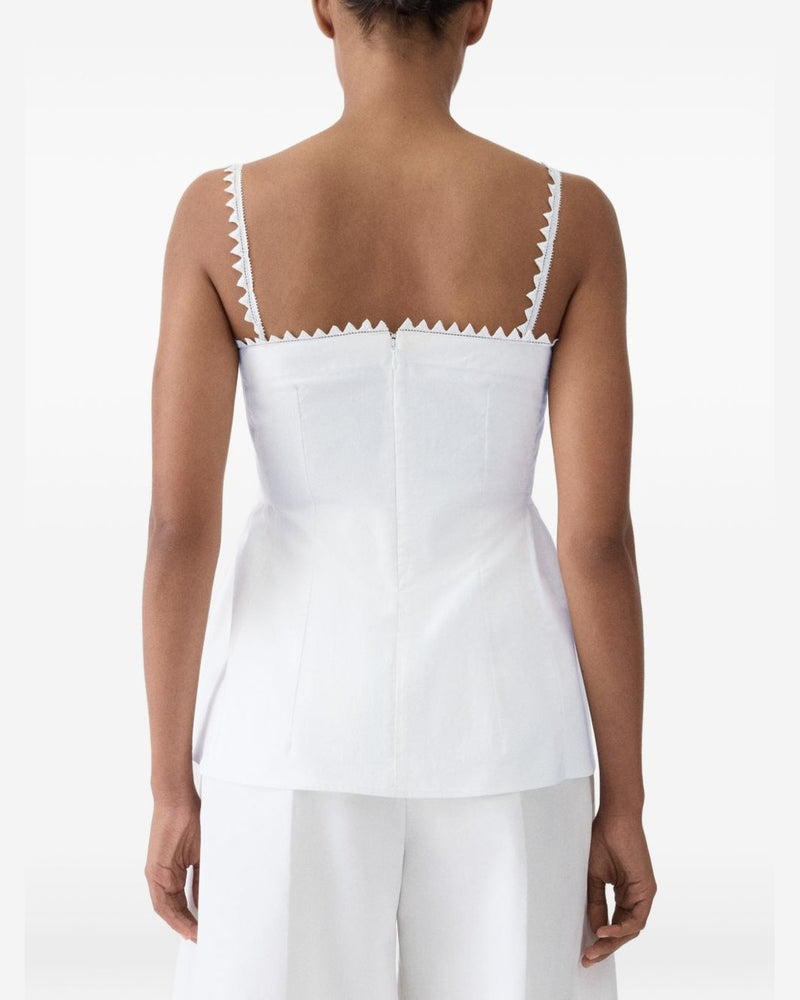 JACQUEMUS Top White Glam Steals