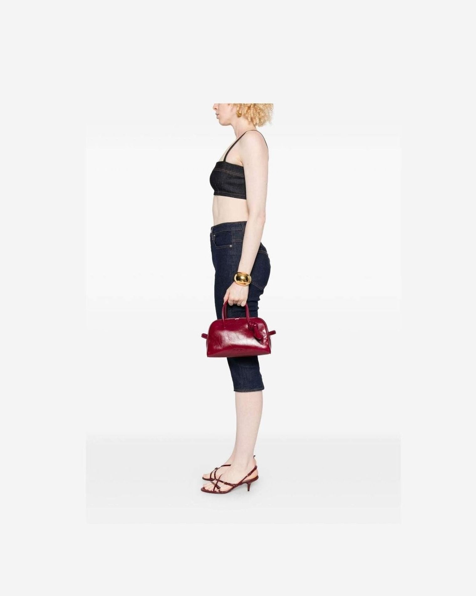 Jacquemus Bag Bordeaux Glam Steals