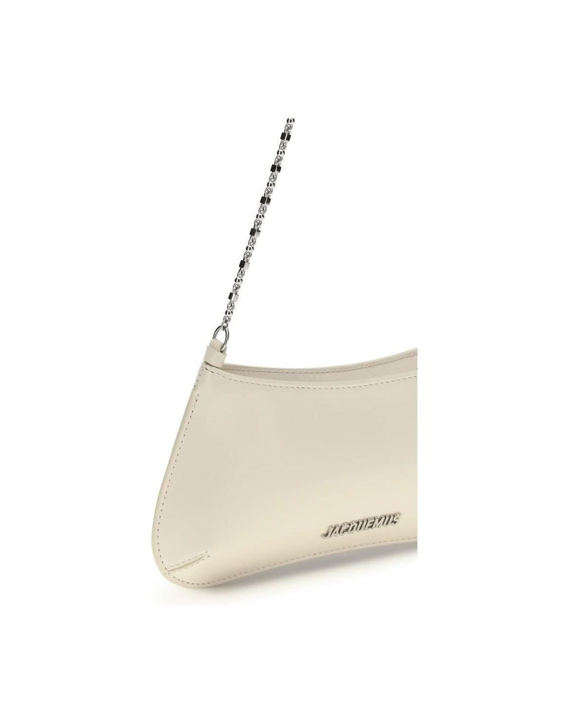 Jacquemus Beige Calf Leather Bos Taurus Shoulder Bag 
