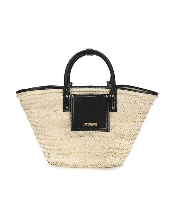Jacquemus Beige Raffia Handbag Glam Steals