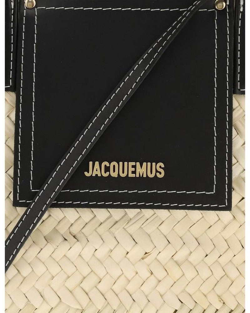 Jacquemus Beige Raffia Handbag Glam Steals