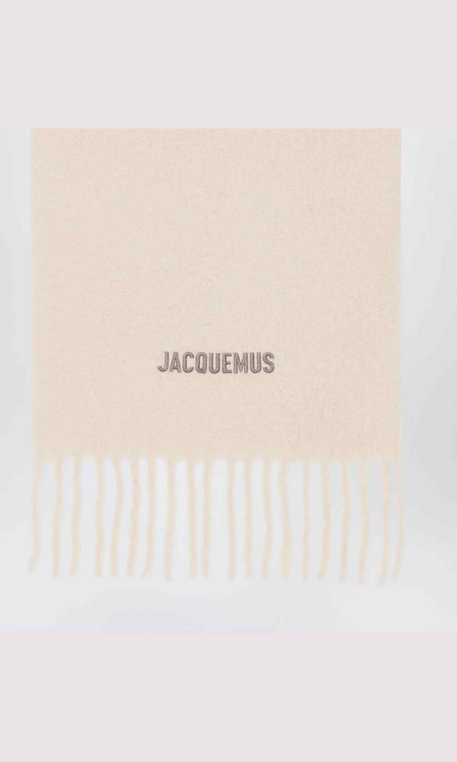 Jacquemus Beige The Moisson Scarf Glam Steals