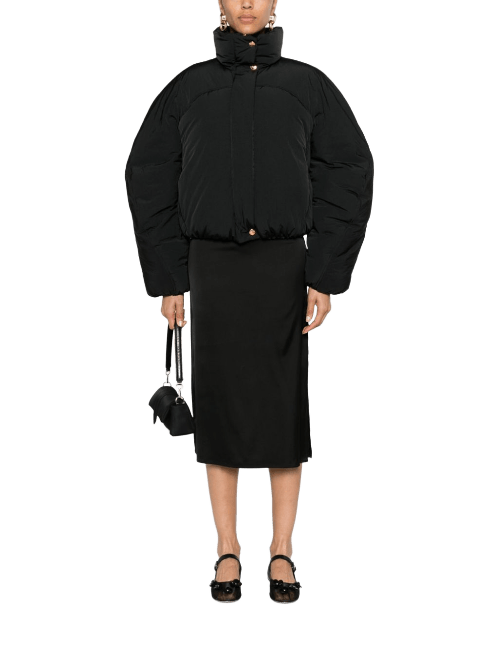 Jacquemus Black Coat Glam Steals