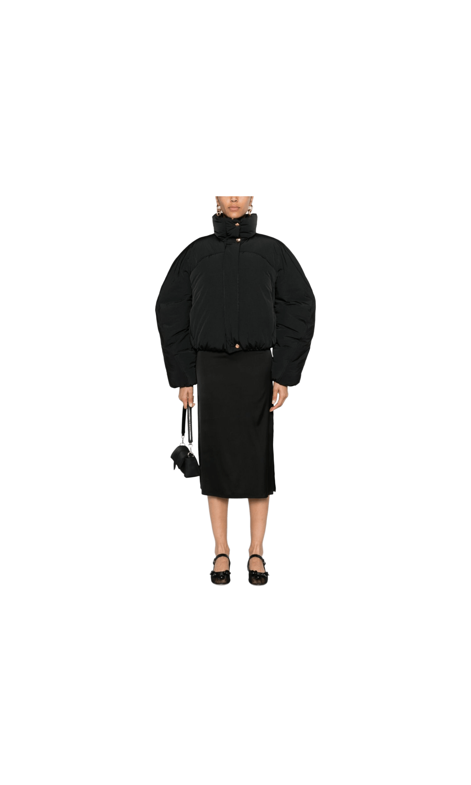 Jacquemus Black Coat Glam Steals