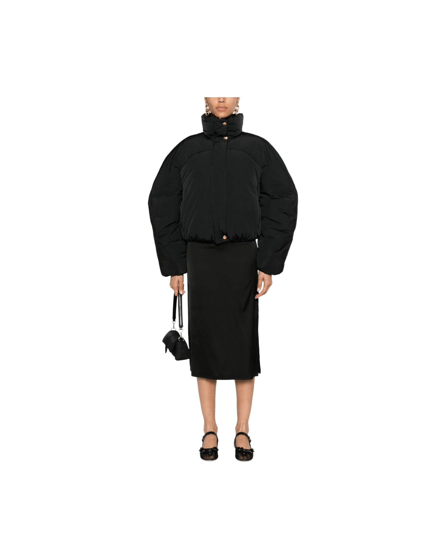 Jacquemus Black Coat Glam Steals