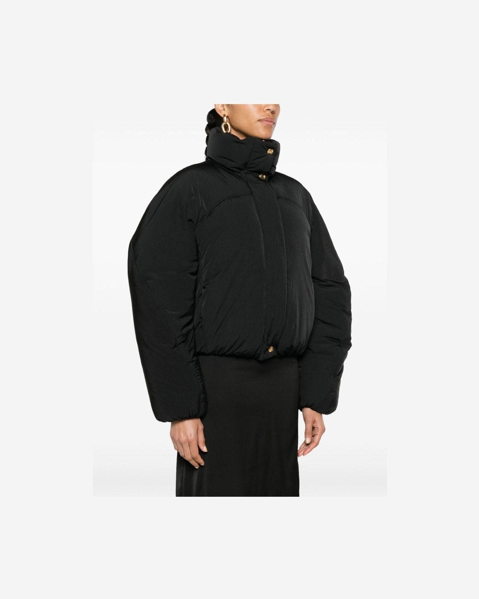 Jacquemus Black Coat Glam Steals