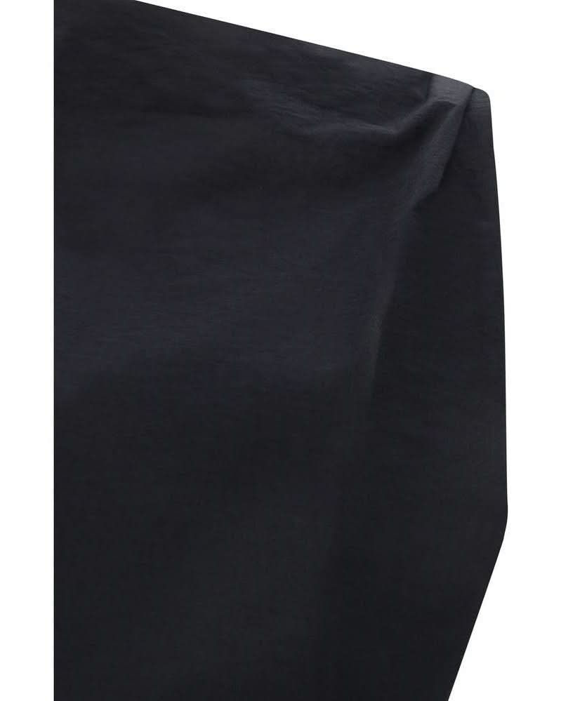Jacquemus Black Cotton Casual Dress Glam Steals