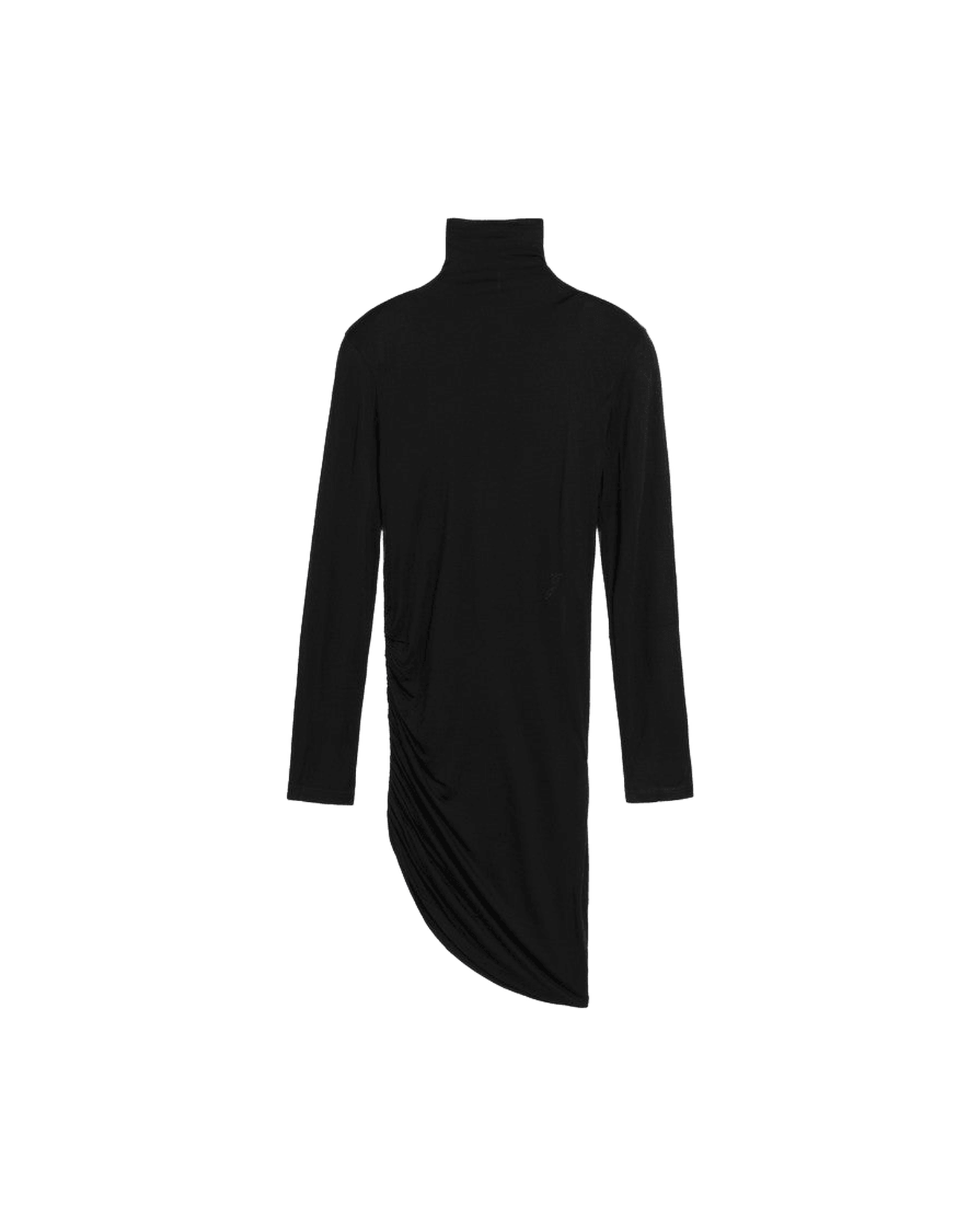 Jacquemus Black Draped Spallina Dress Glam Steals