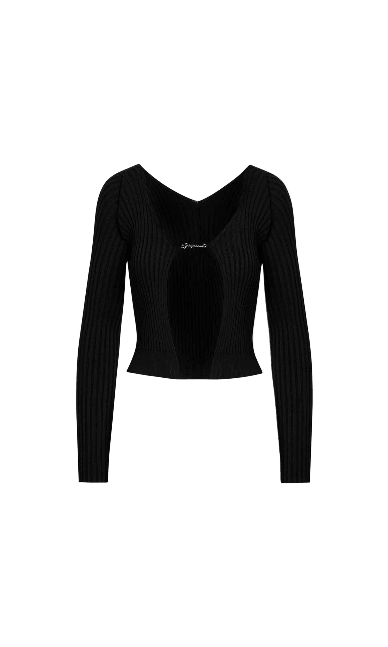 Jacquemus Black La Maille Pralu Longue Cardigan Glam Steals