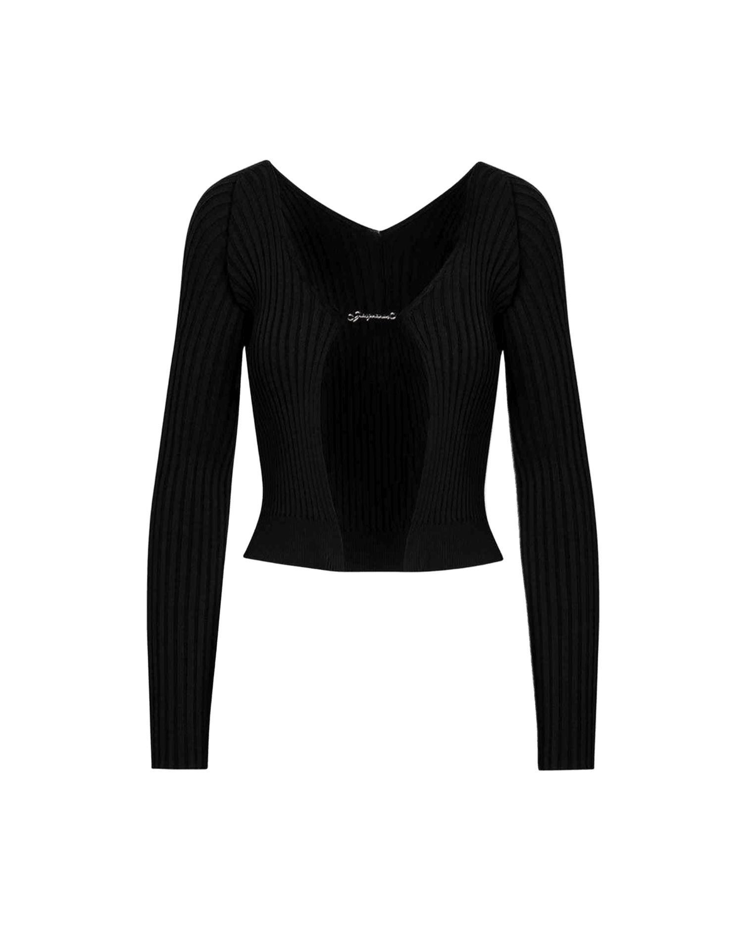 Jacquemus La Black Maille Pralu Longue Cardigan Glam Steals