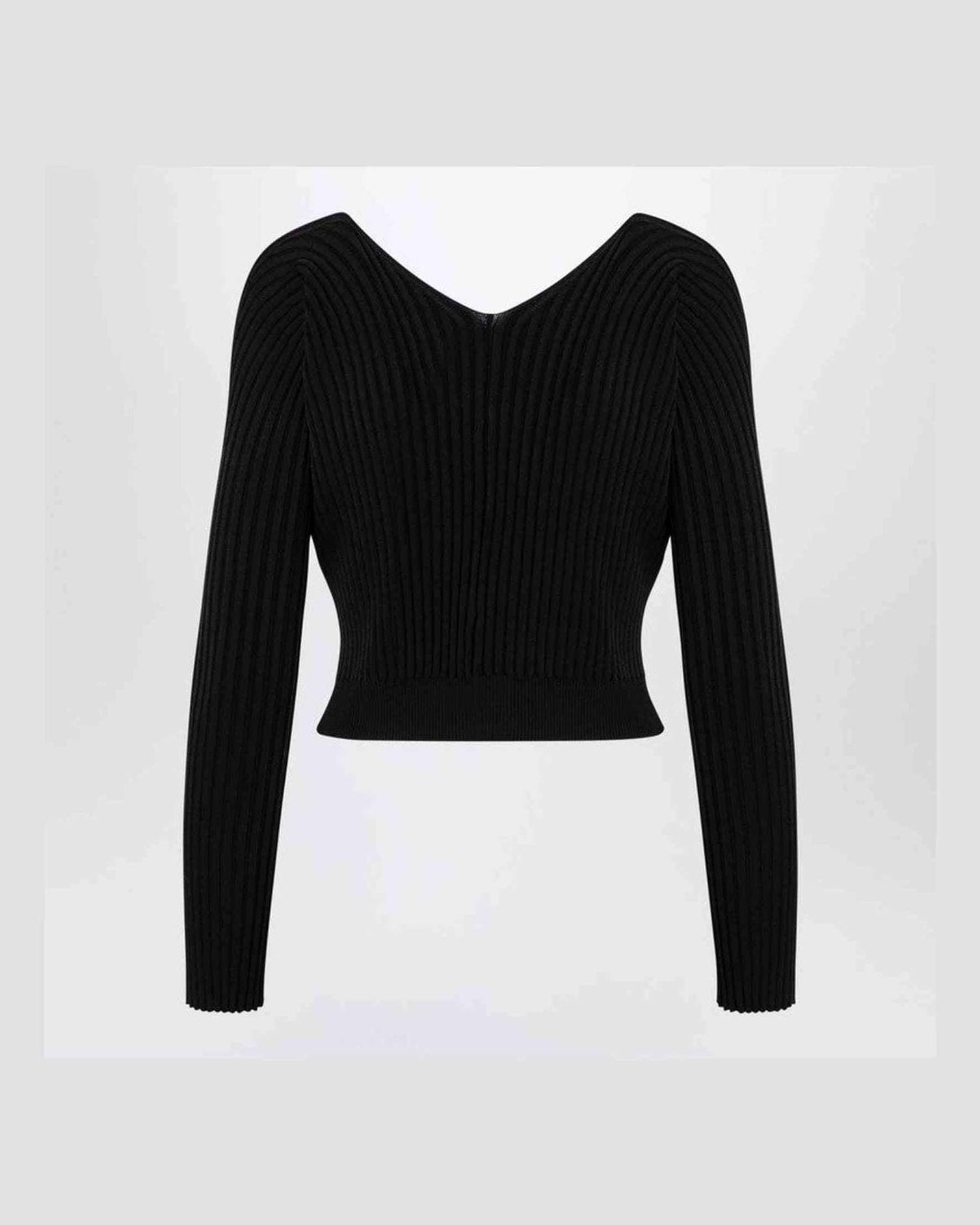 Jacquemus Black La Maille Pralu Longue Cardigan Glam Steals