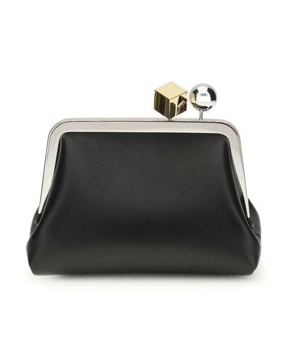 Jacquemus Black Lamb Ovis Aries Shoulder Bag Glam Steals