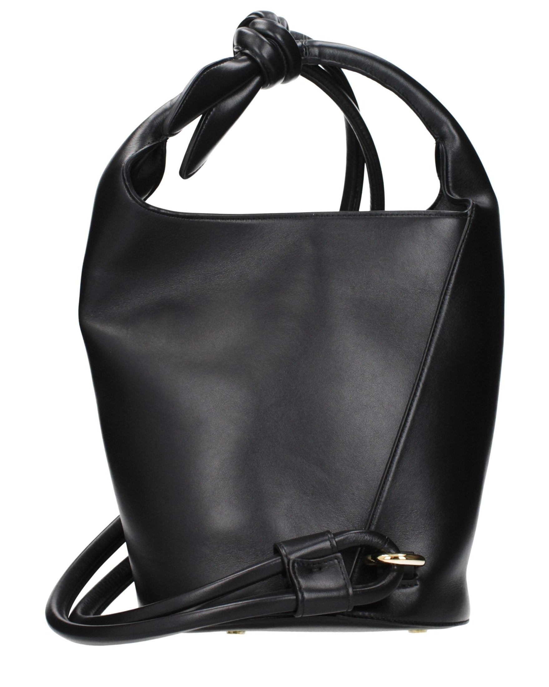 Jacquemus Black Leather Crossbody Bag Glam Steals