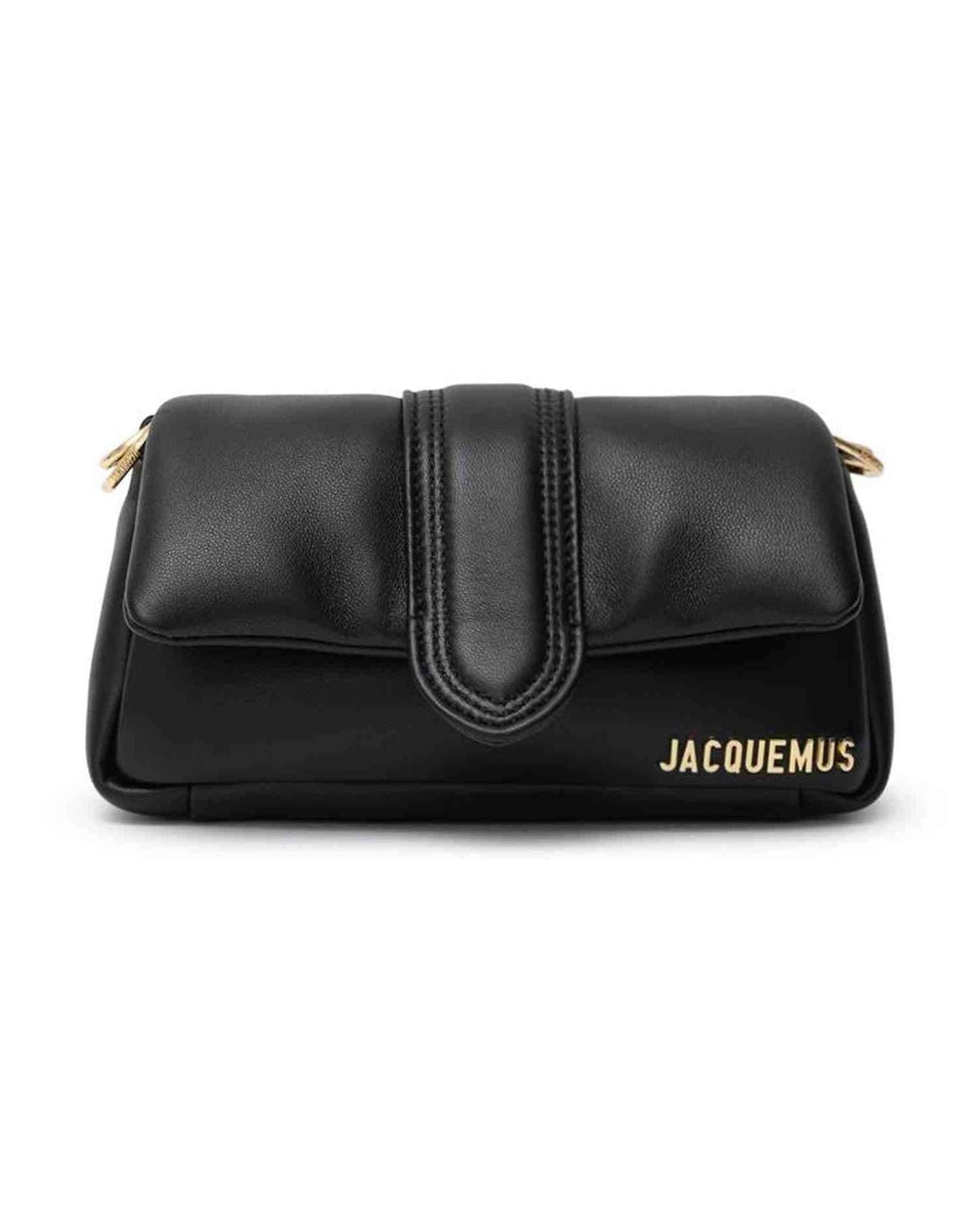 Jacquemus Black Leather Handbag Glam Steals