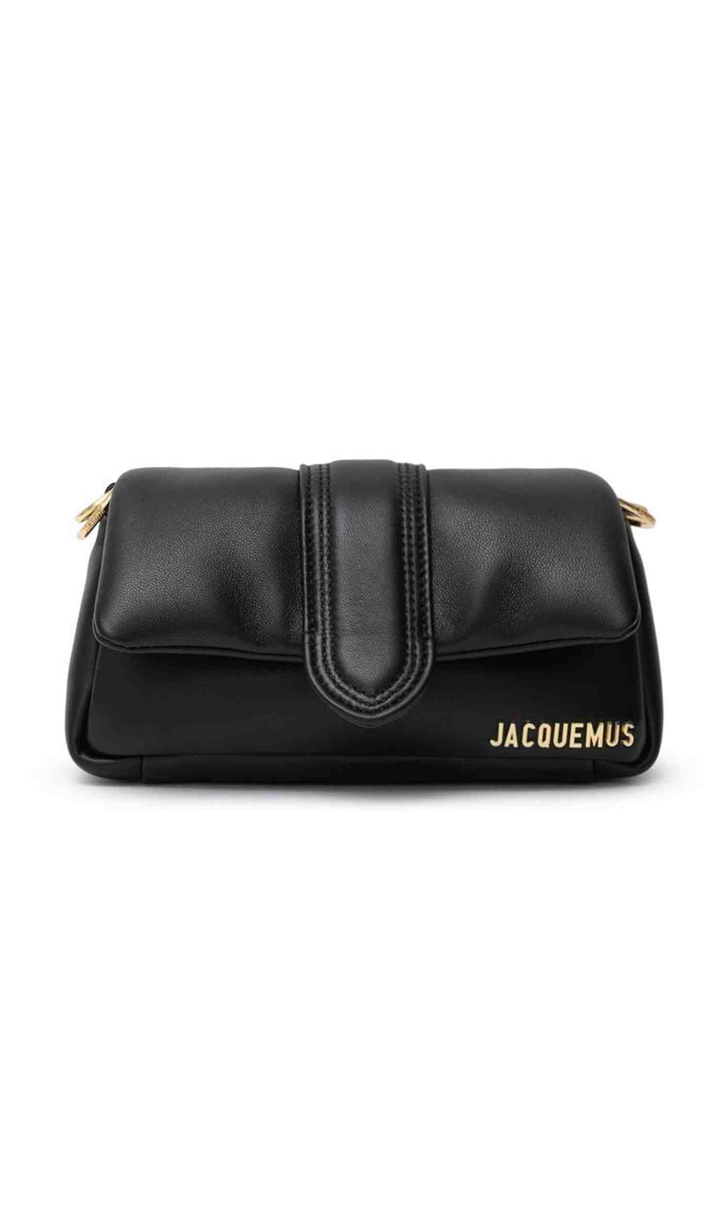Jacquemus Black Leather Handbag Glam Steals