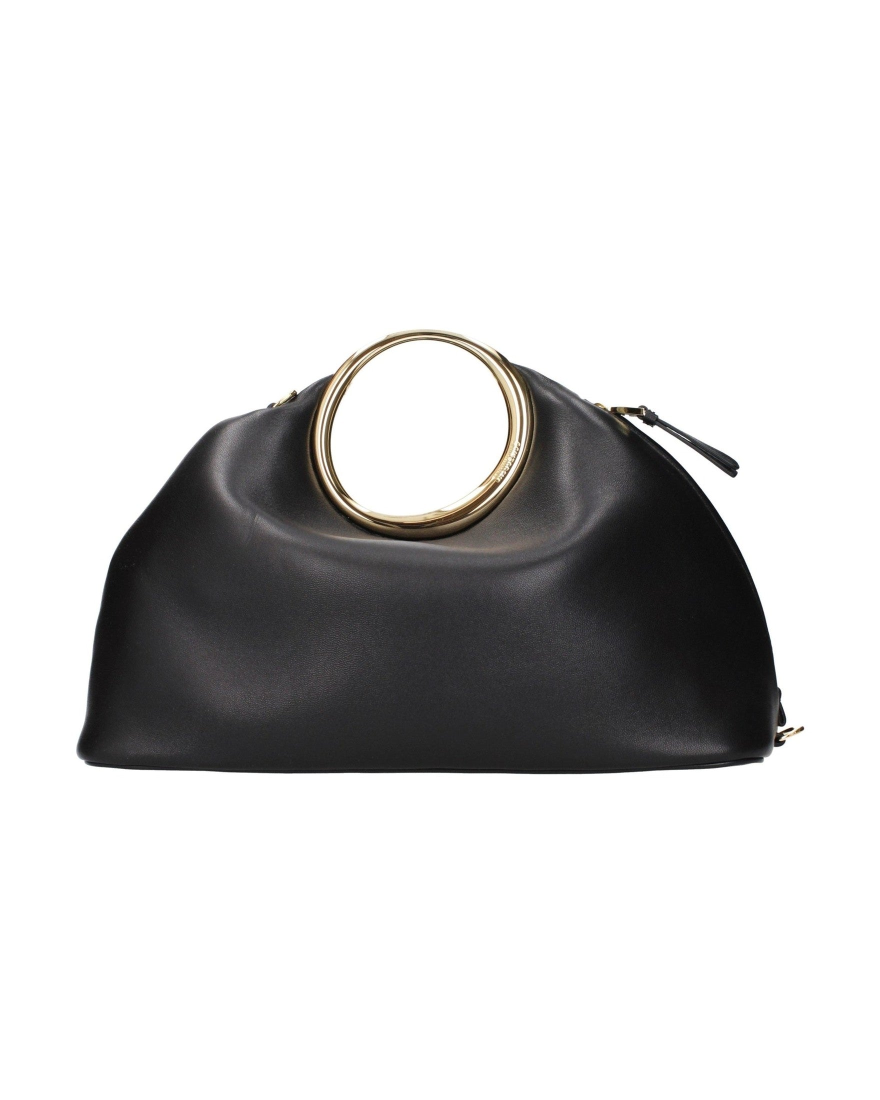 Jacquemus Black Leather Handbag Glam Steals
