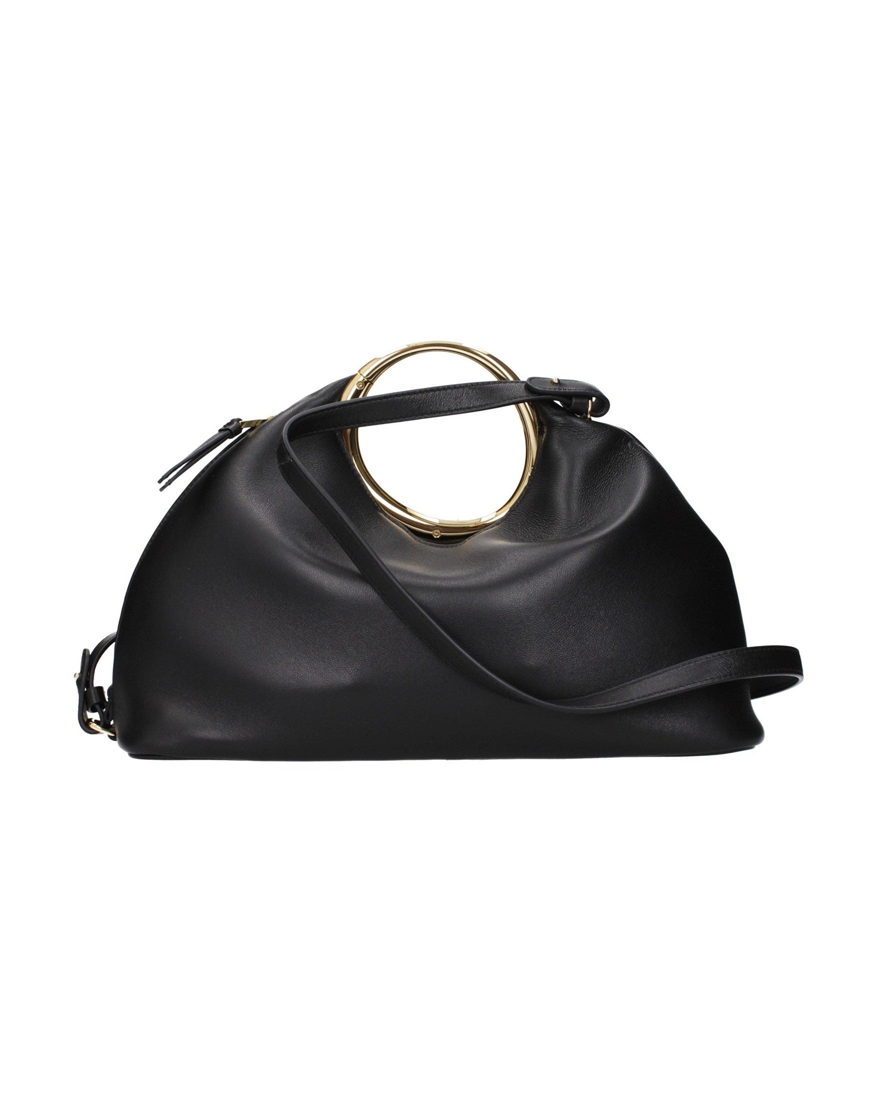Jacquemus Black Leather Handbag Glam Steals