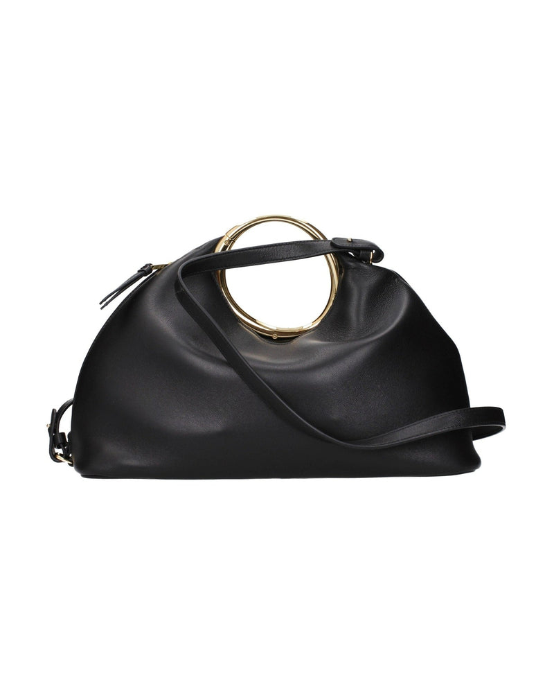 Jacquemus Black Leather Handbag Glam Steals