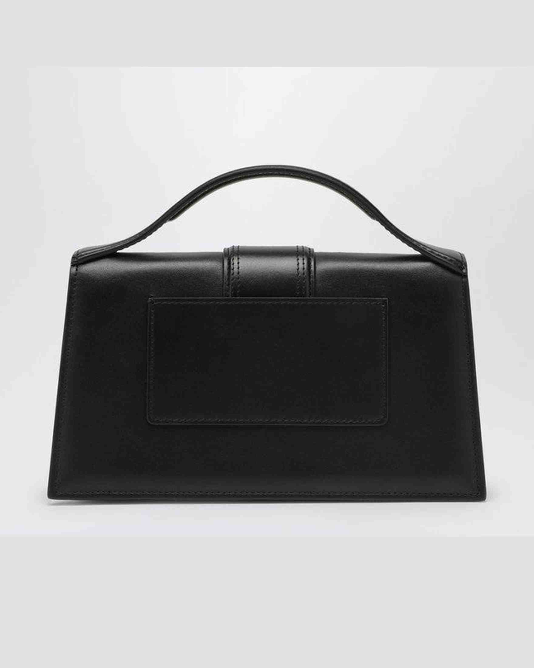 Jacquemus Black Leather Le Grand Bambino Bag Glam Steals