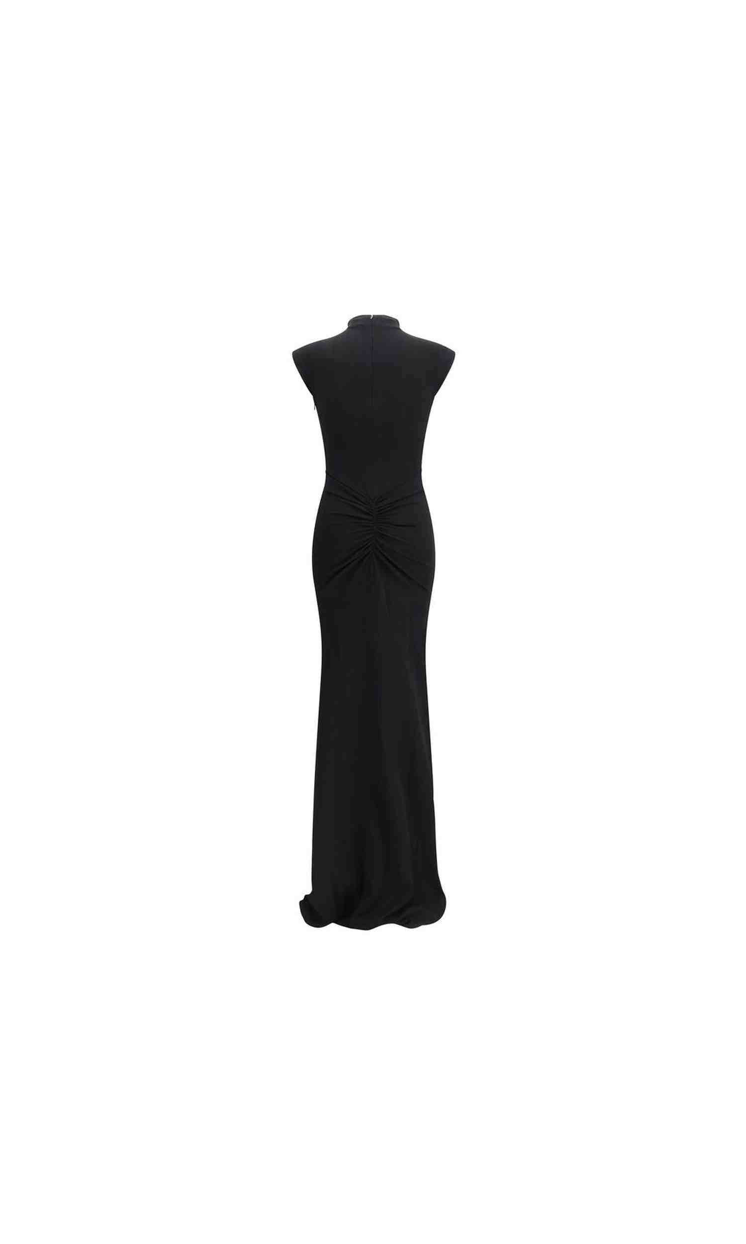 Jacquemus Black Long Alba Dress Glam Steals