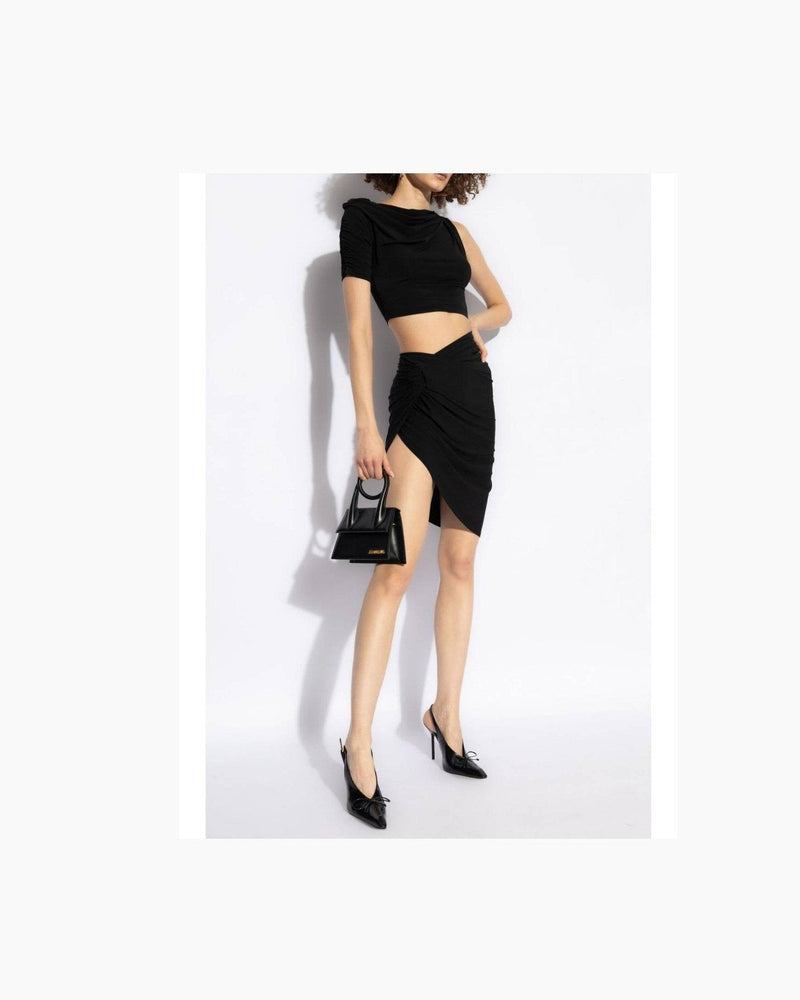Jacquemus Black Skirt Glam Steals